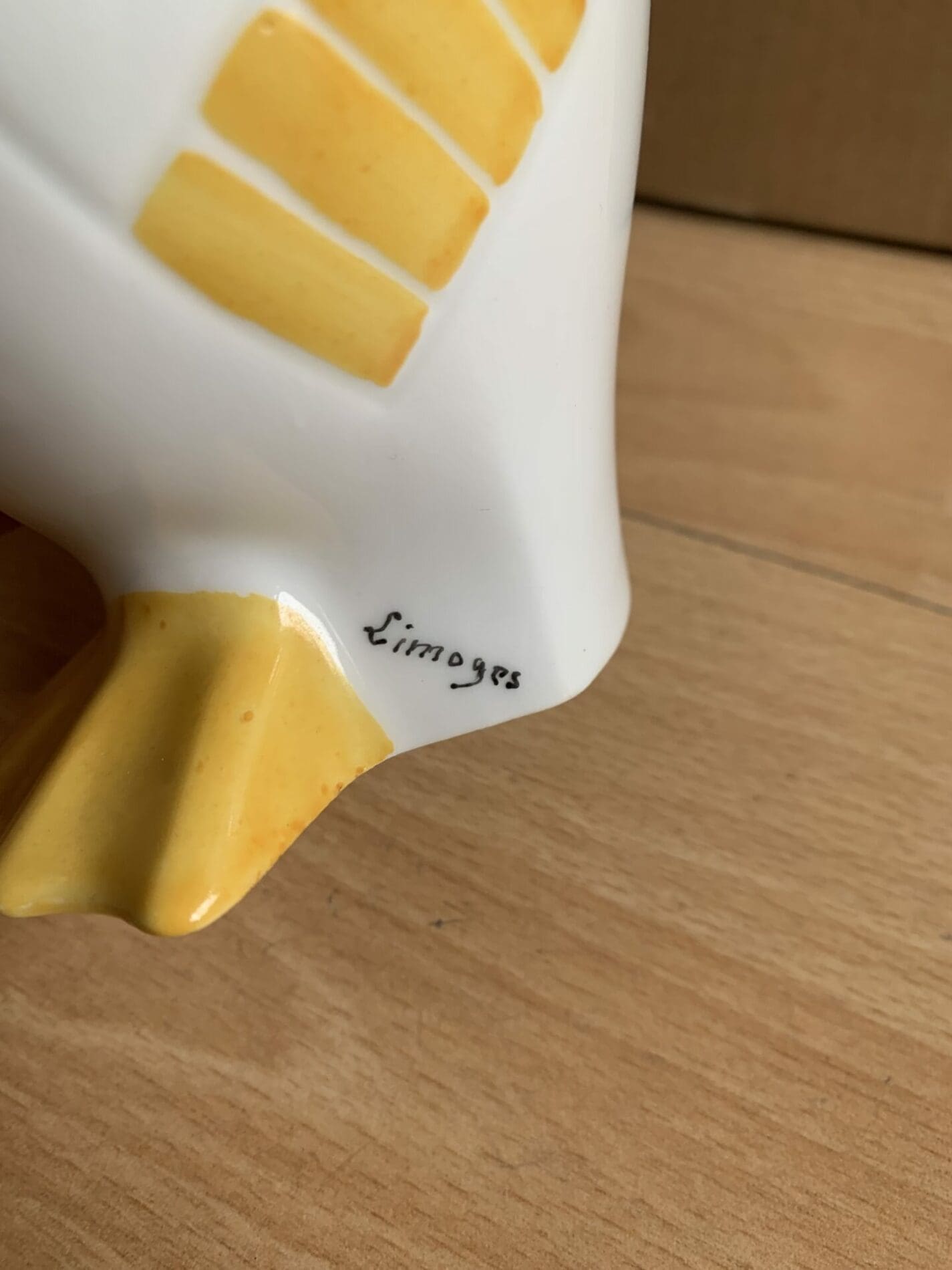 Veilleuse Rys en Porcelaine de Limoges – Pièce Vintage des Années 1930