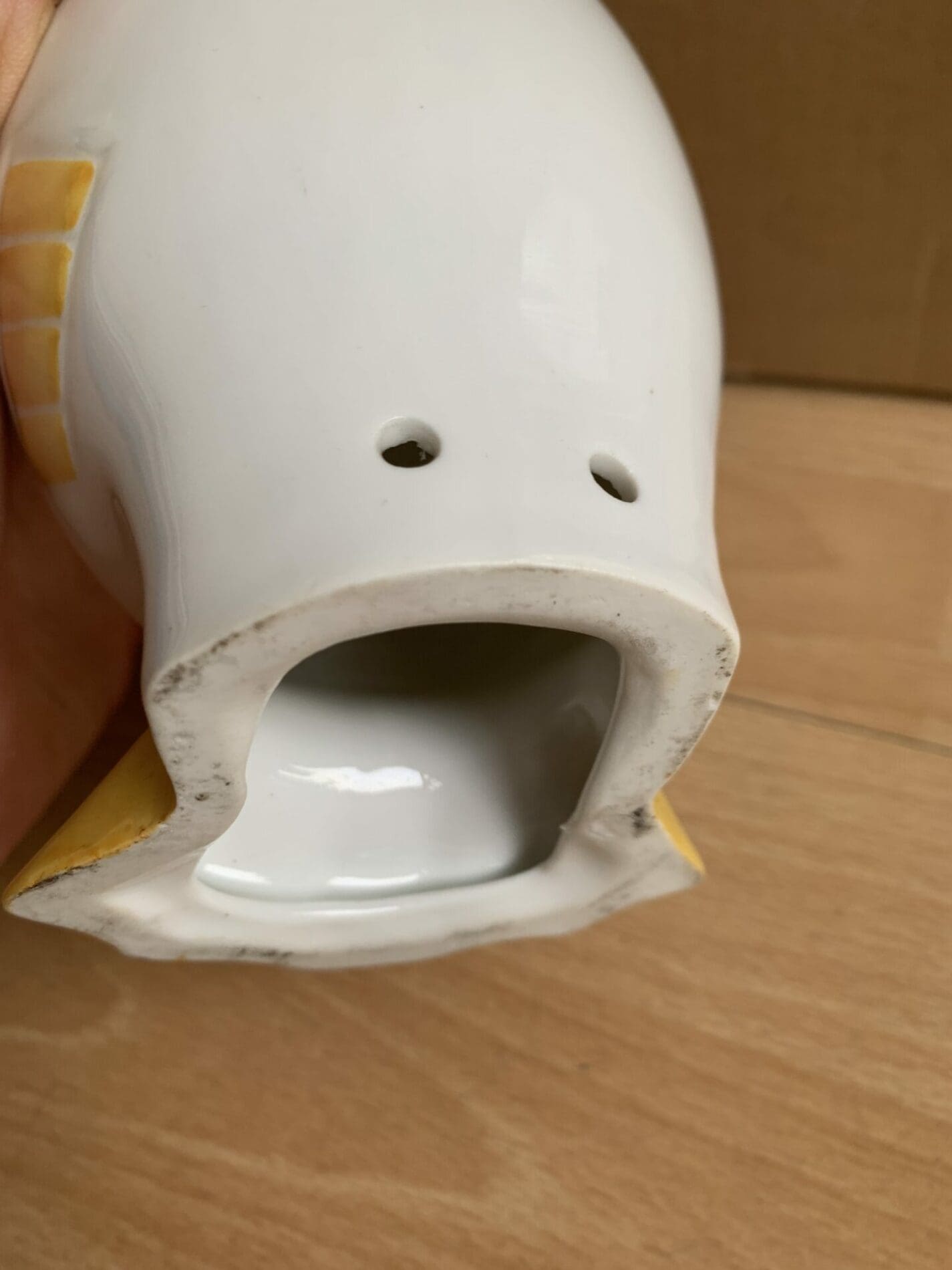 Veilleuse Rys en Porcelaine de Limoges – Pièce Vintage des Années 1930