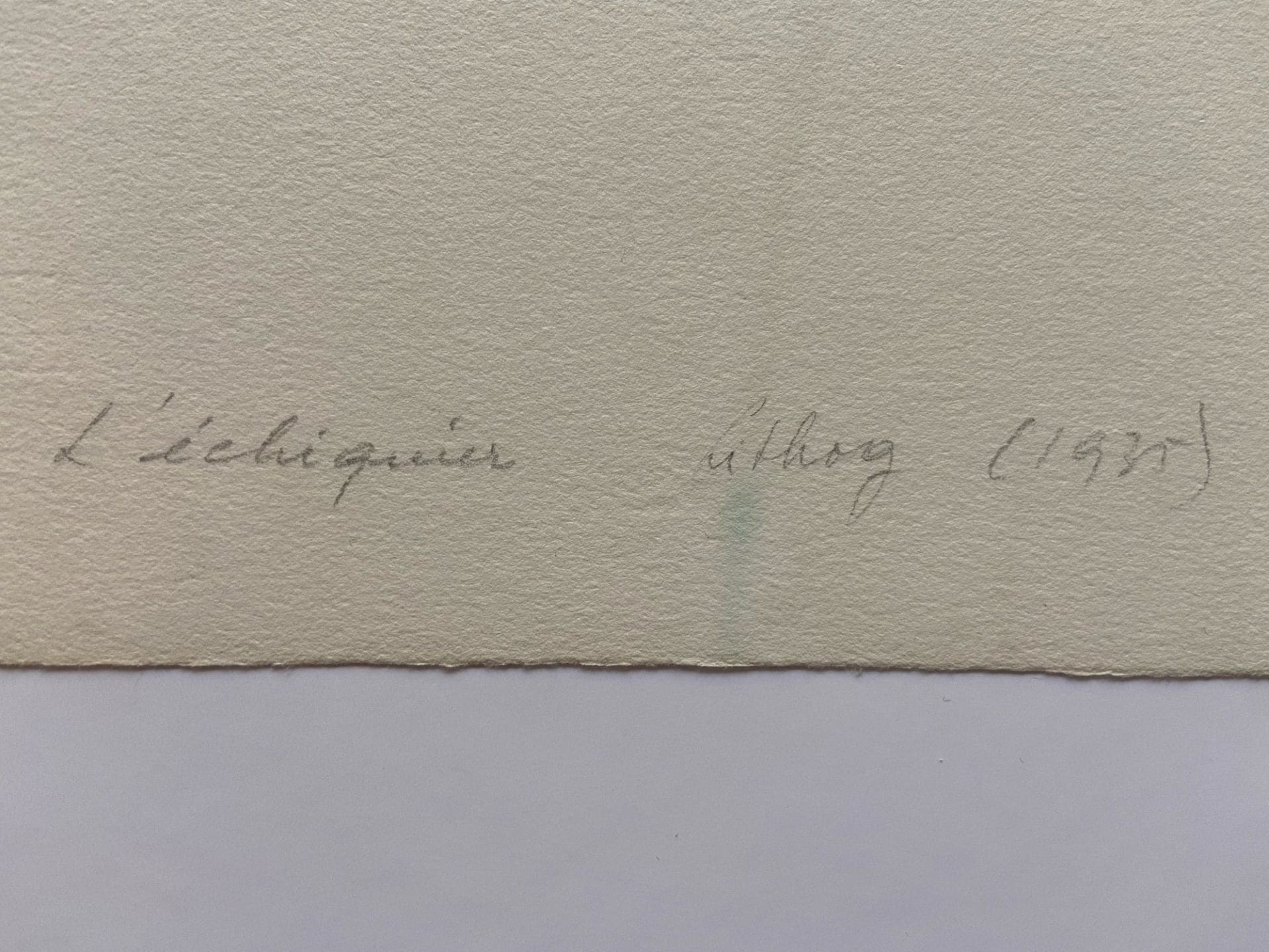 Victor Vasarely – L’Échiquier – 1935-  lithographie signée