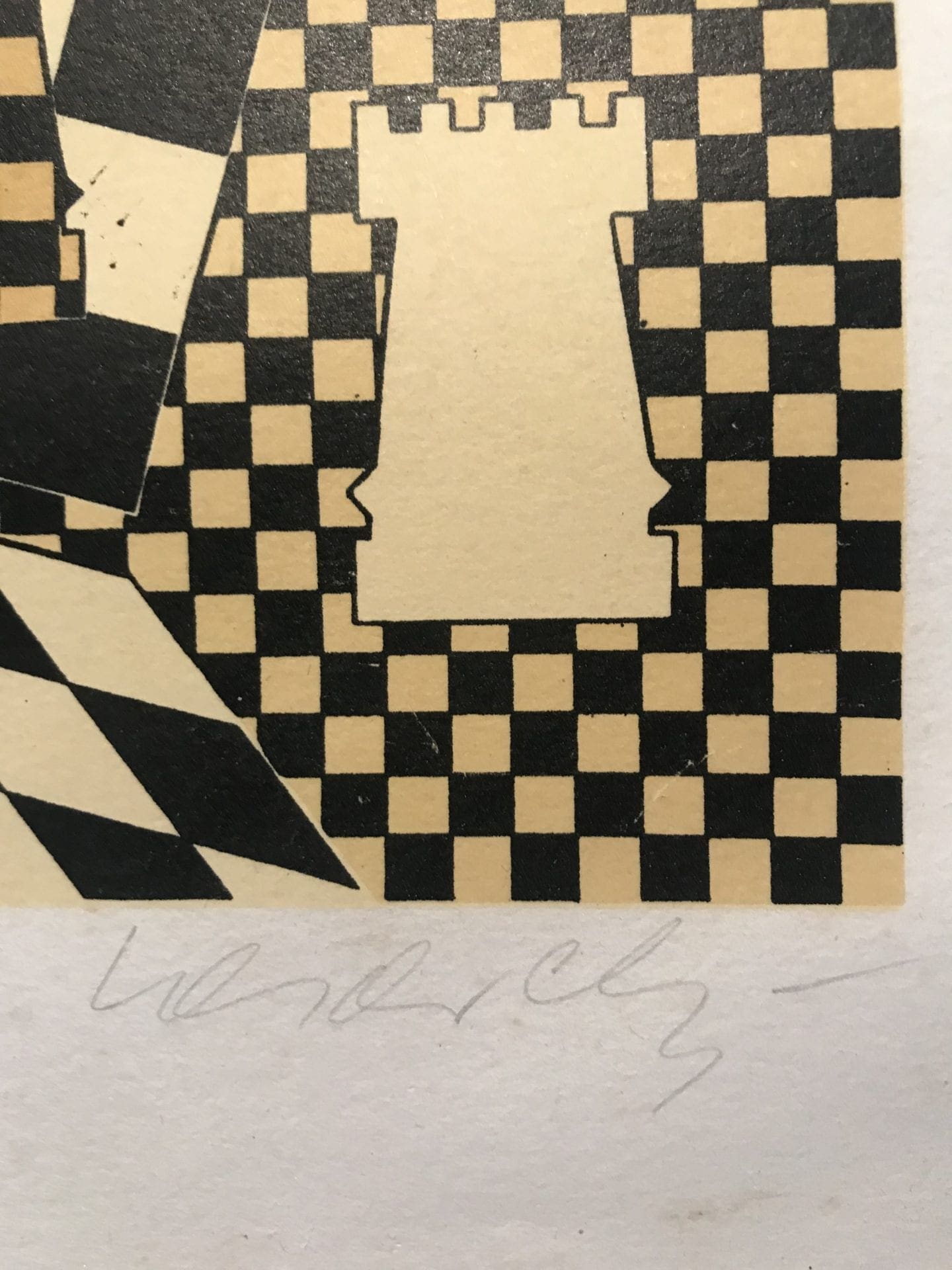 Victor Vasarely – L’échiquier