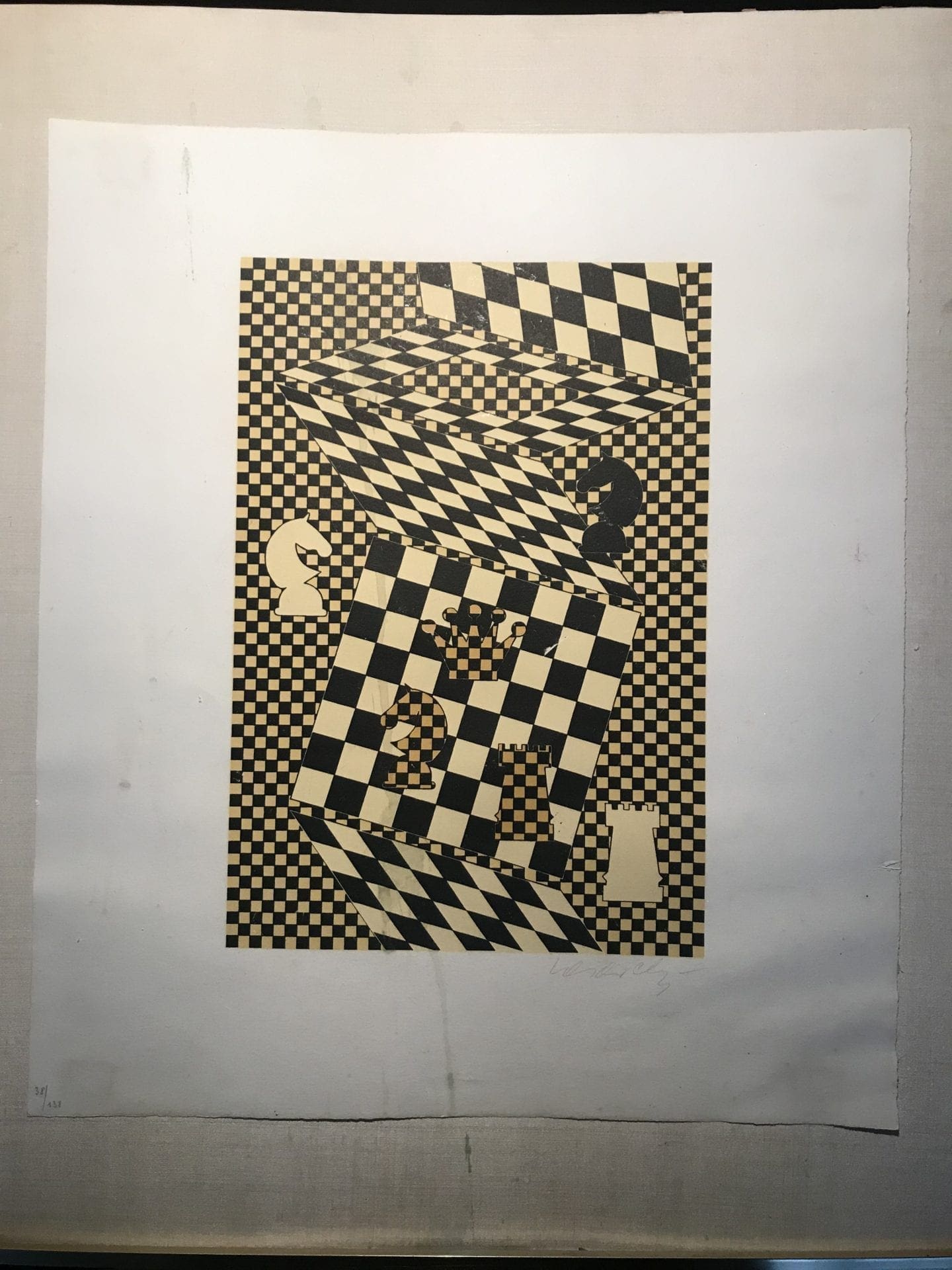 Victor Vasarely – L’échiquier
