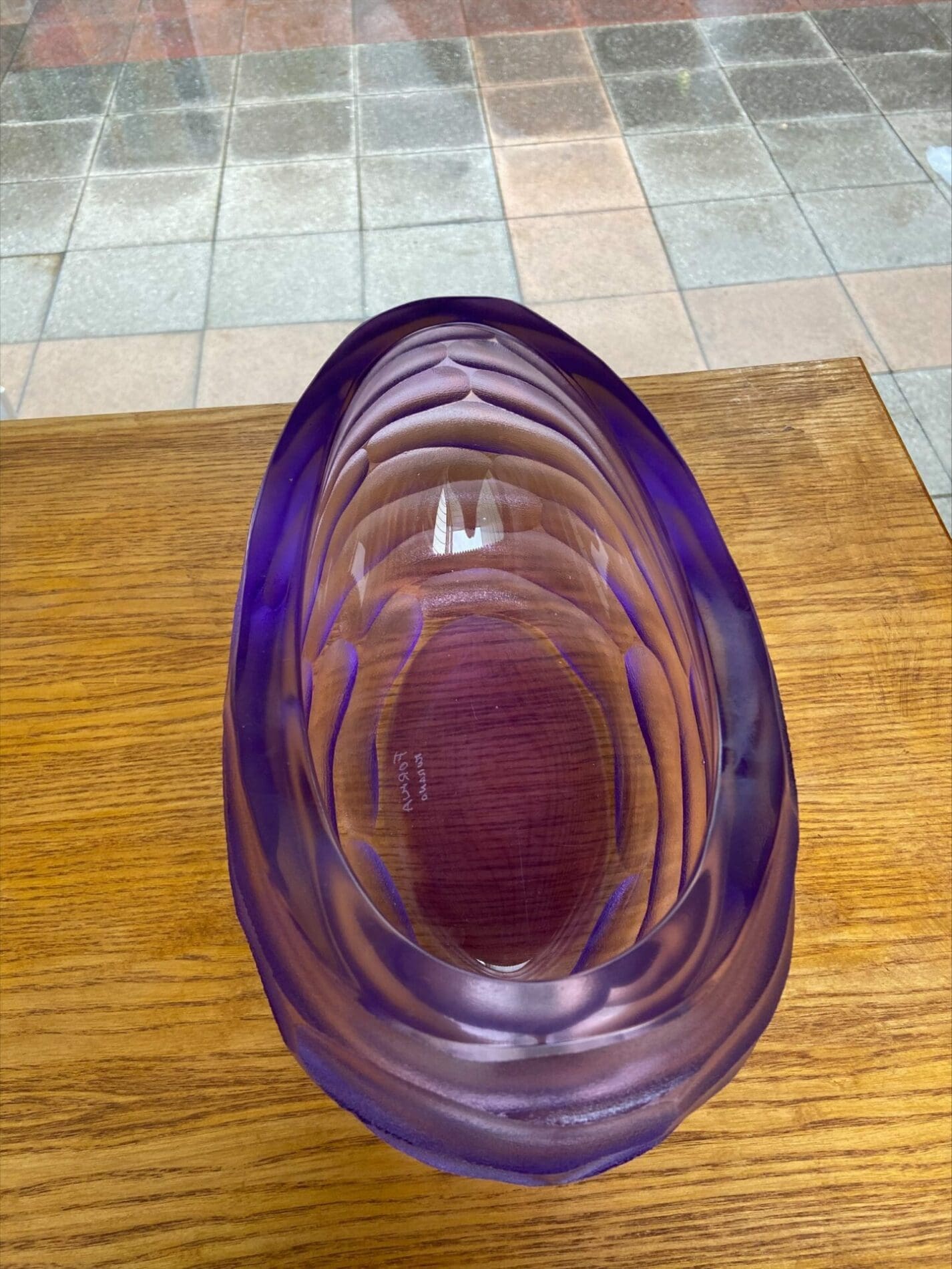 Vide-Poche Formia en Verre de Murano – Signé et Authentique, Circa 1980