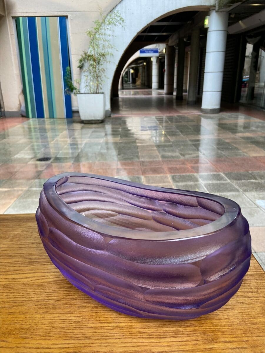 Vide-Poche Formia en Verre de Murano – Signé et Authentique, Circa 1980