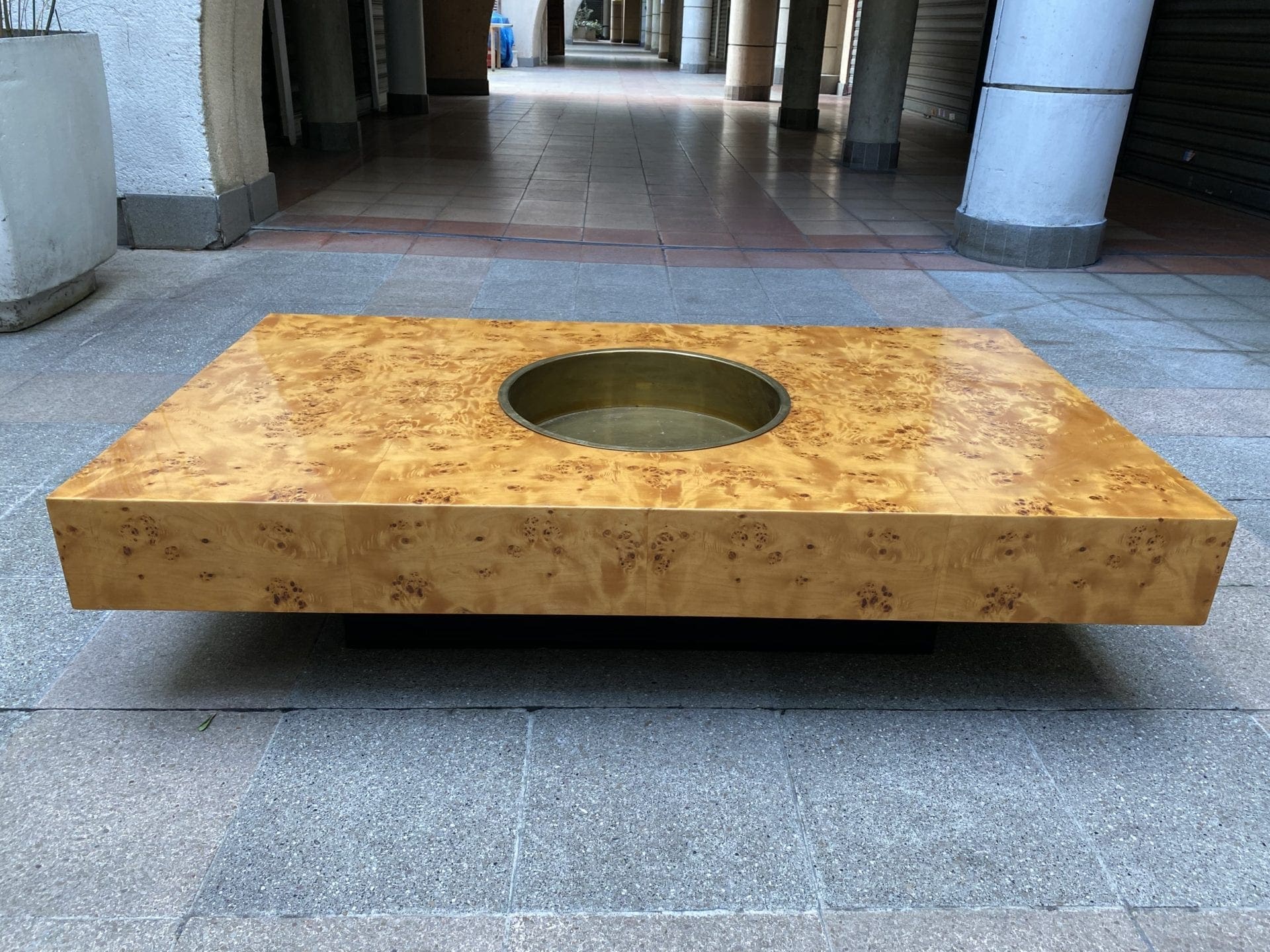 Willy Rizzo –  Table basse – Rare