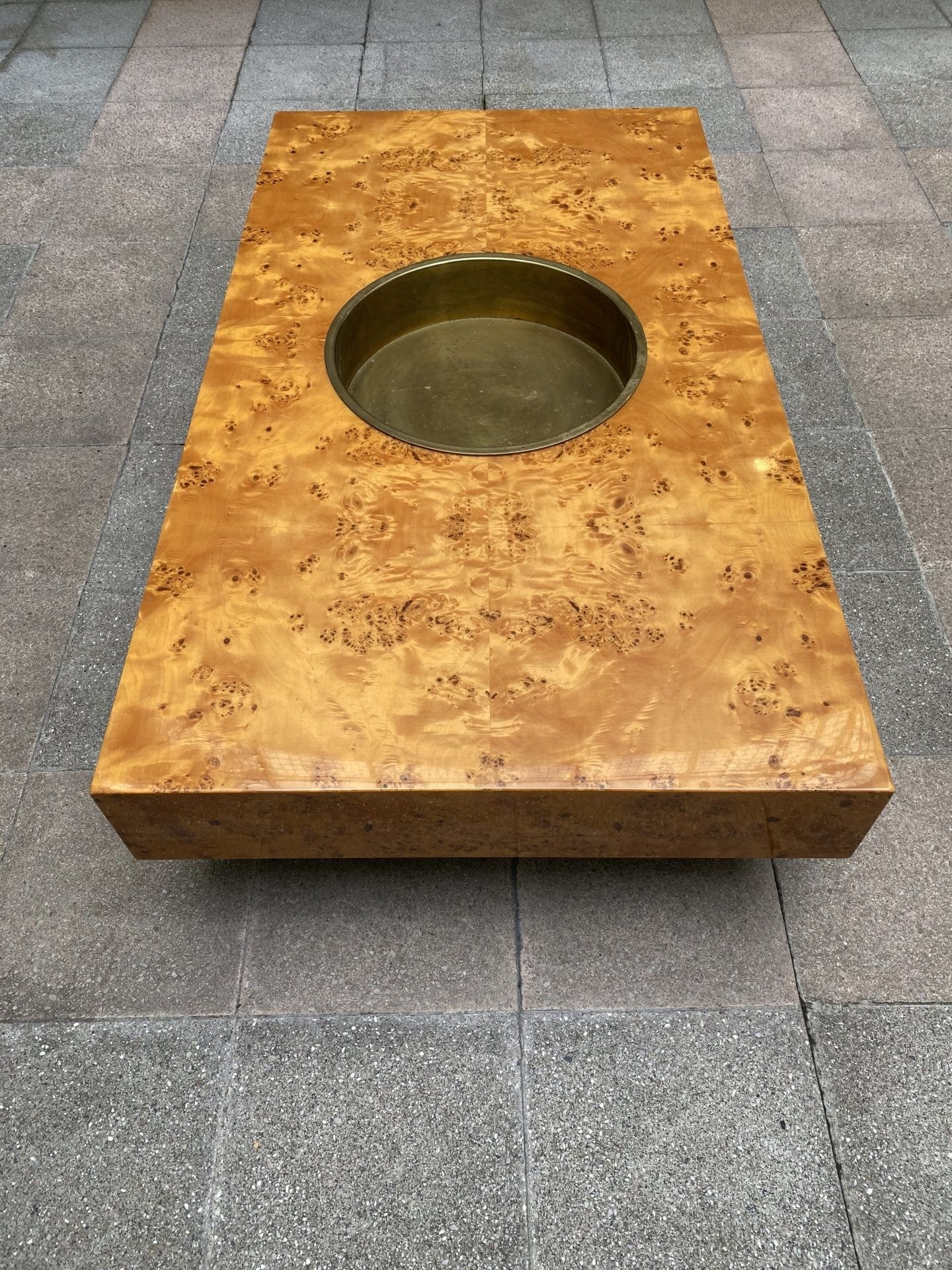 Willy Rizzo –  Table basse – Rare