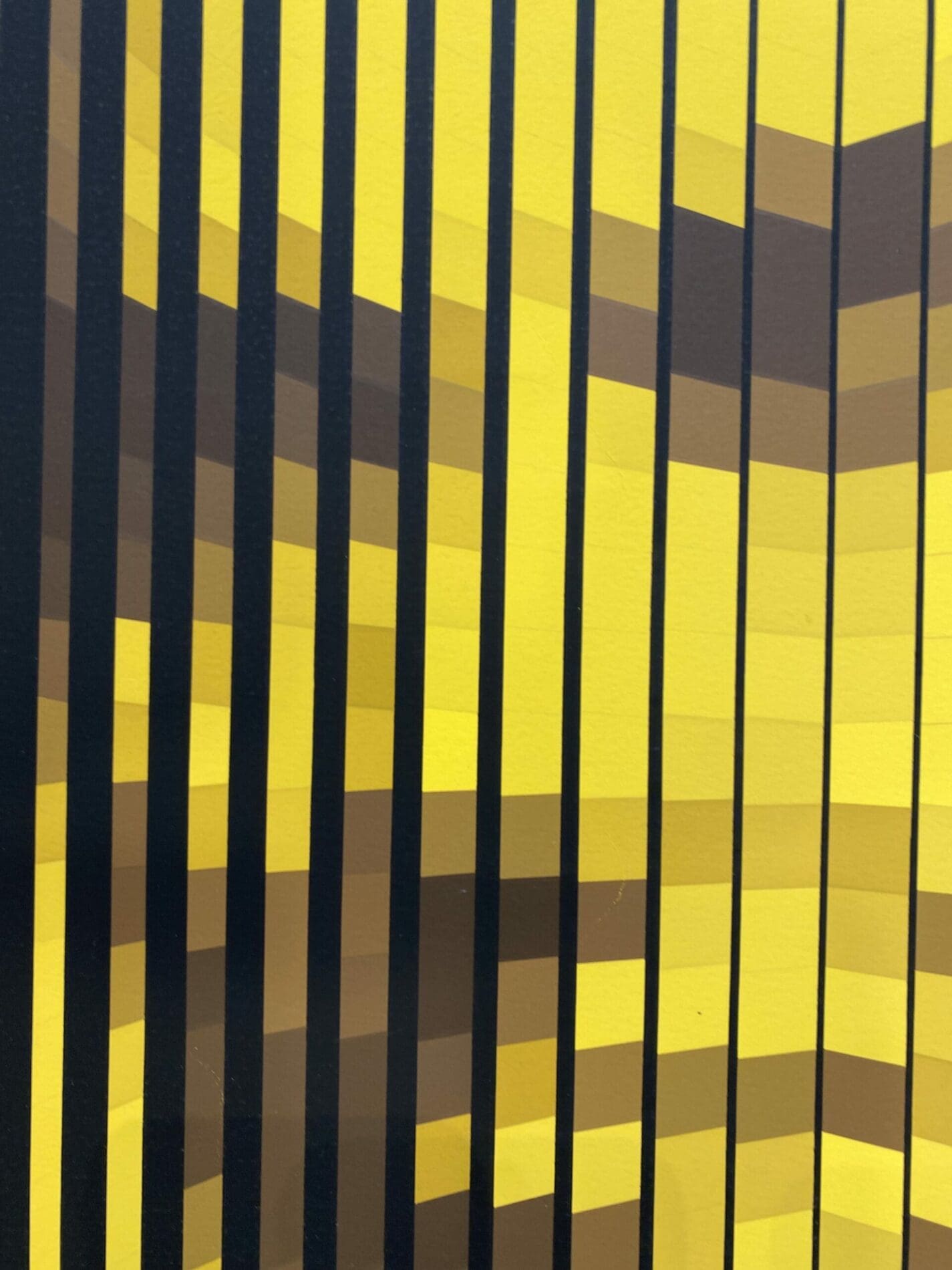 YVARAL – « Abraham Lincoln » Sérigraphie en couleurs sur papier vélin