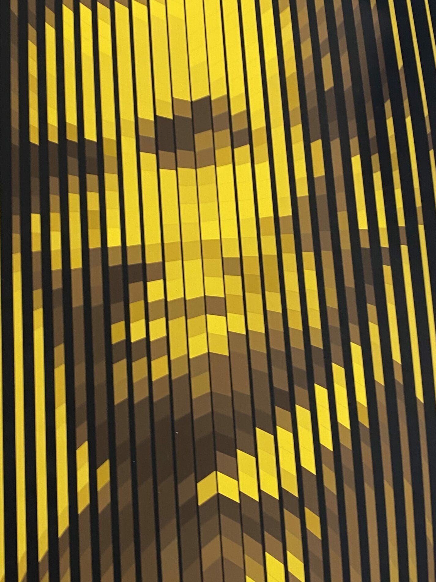 YVARAL – « Abraham Lincoln » Sérigraphie en couleurs sur papier vélin