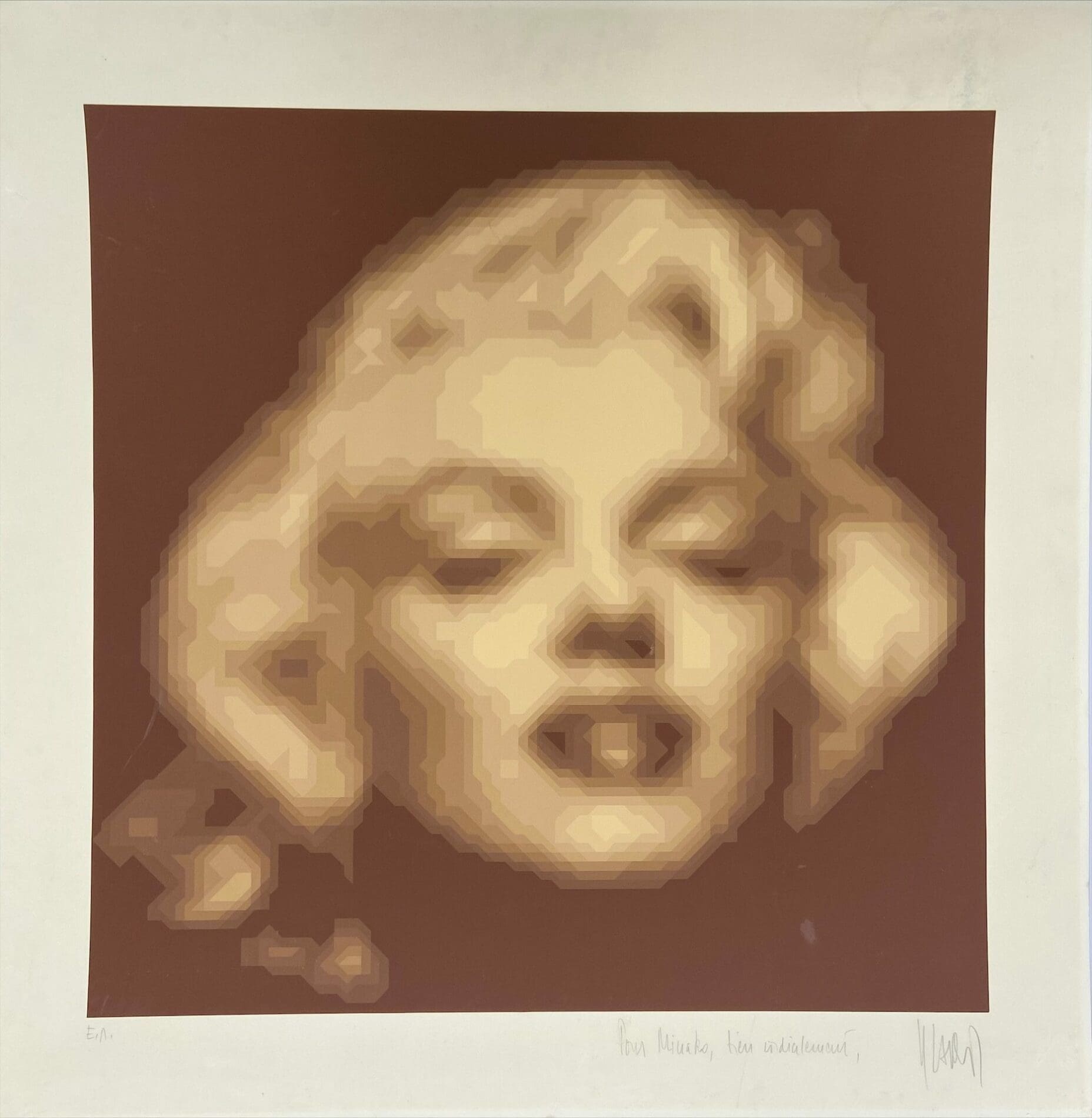 Yvaral – Sérigraphie Marilyn Monroe (1970)