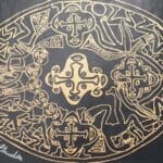 Yvon Taillandier – Tribal noir, sérigraphie (2018) Yvon Taillandier – Tribal noir, sérigraphie (2018)
