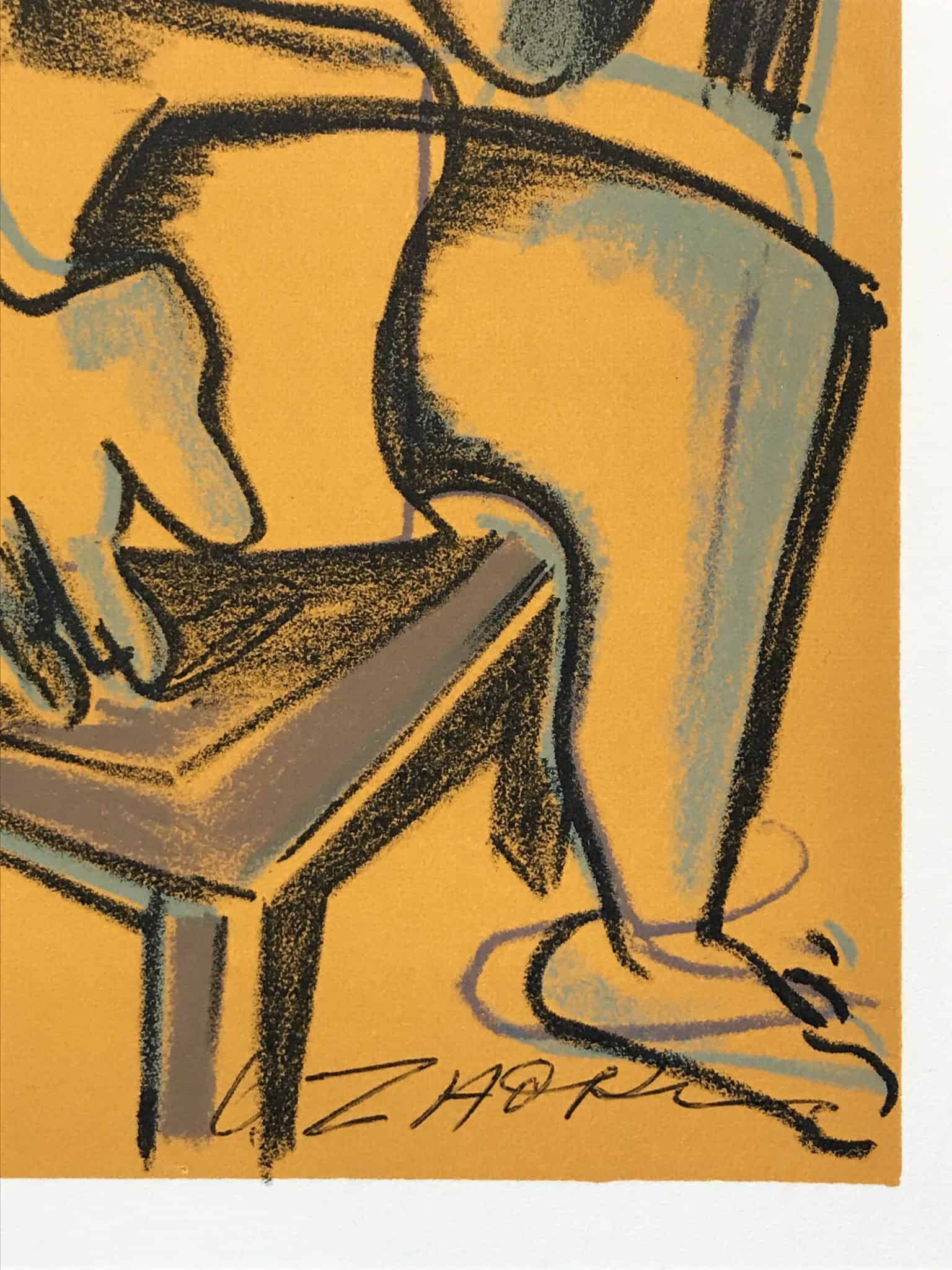 Zadkine – Lithographie Les Travaux d’Hercule (1960)