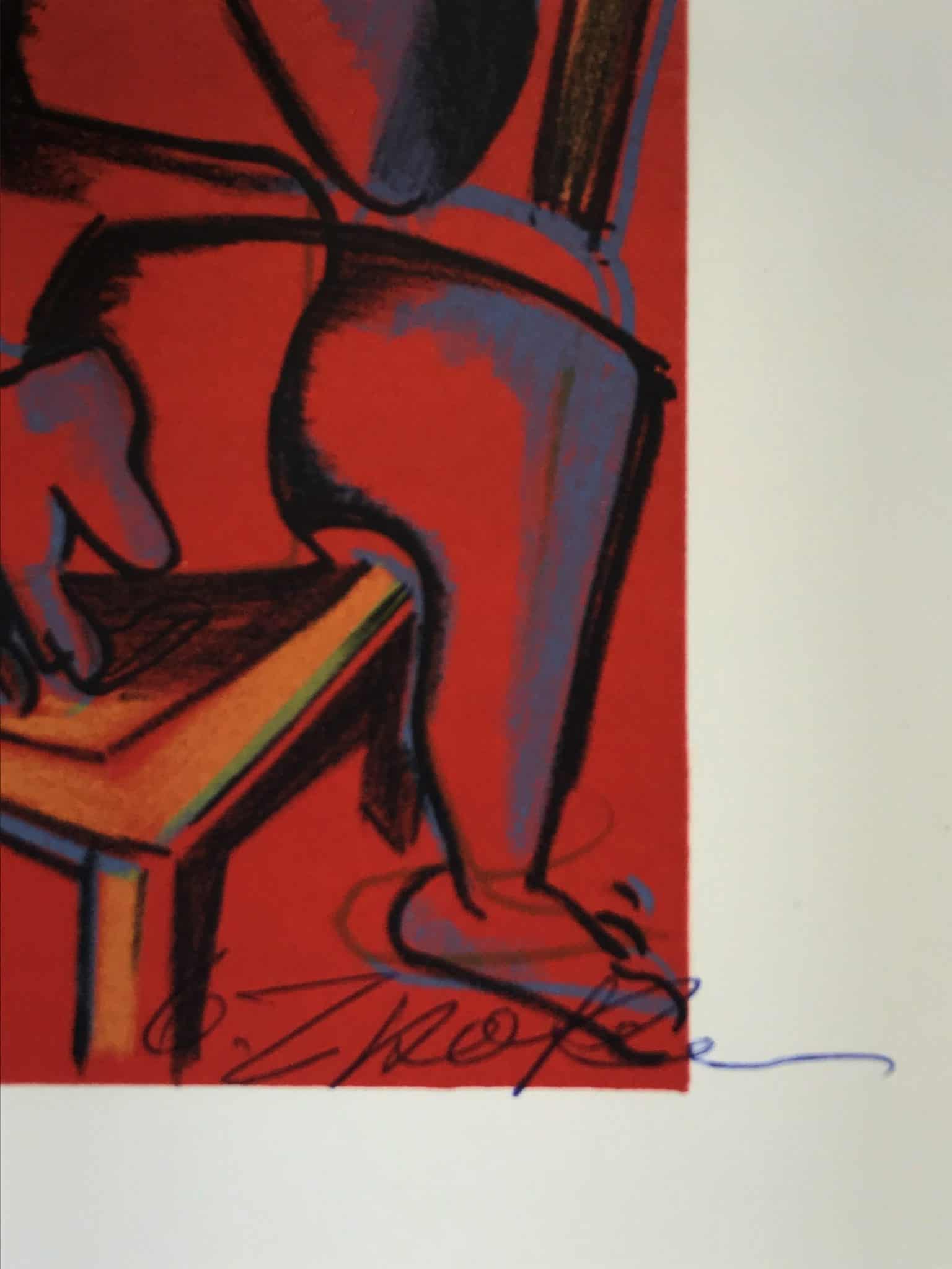 Zadkine – Lithographie Les Travaux d’Hercule (1960)