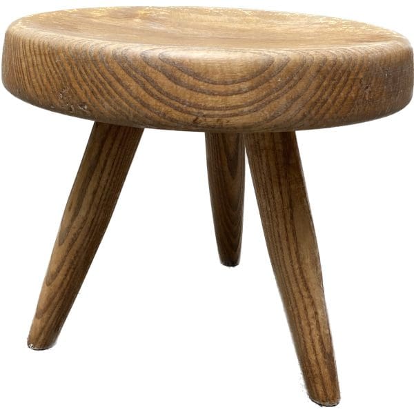 Charlotte Perriand – Tabouret « Berger » Bas « Les Arcs »