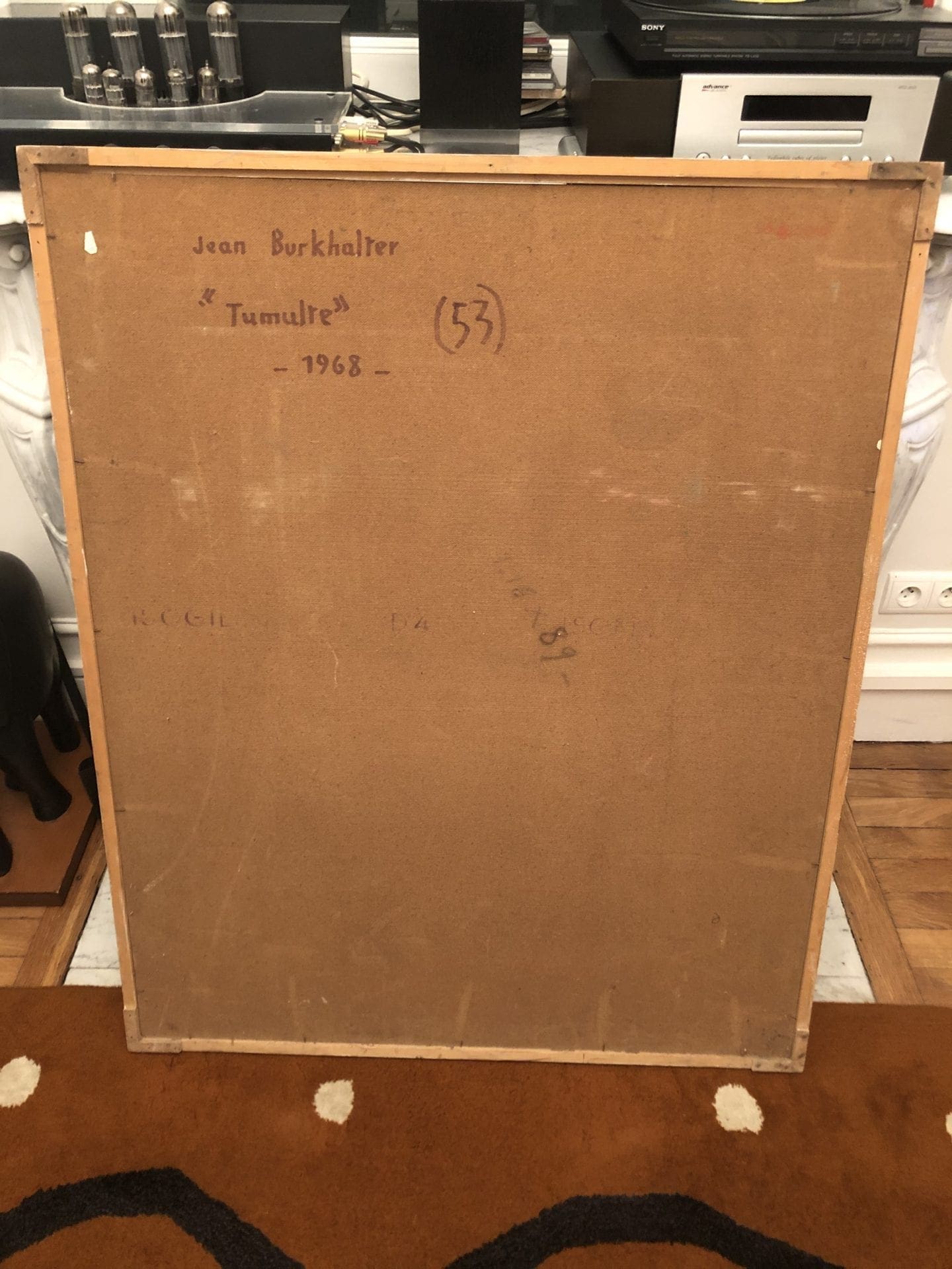 Jean Burkhalter – Tumulte – 1968