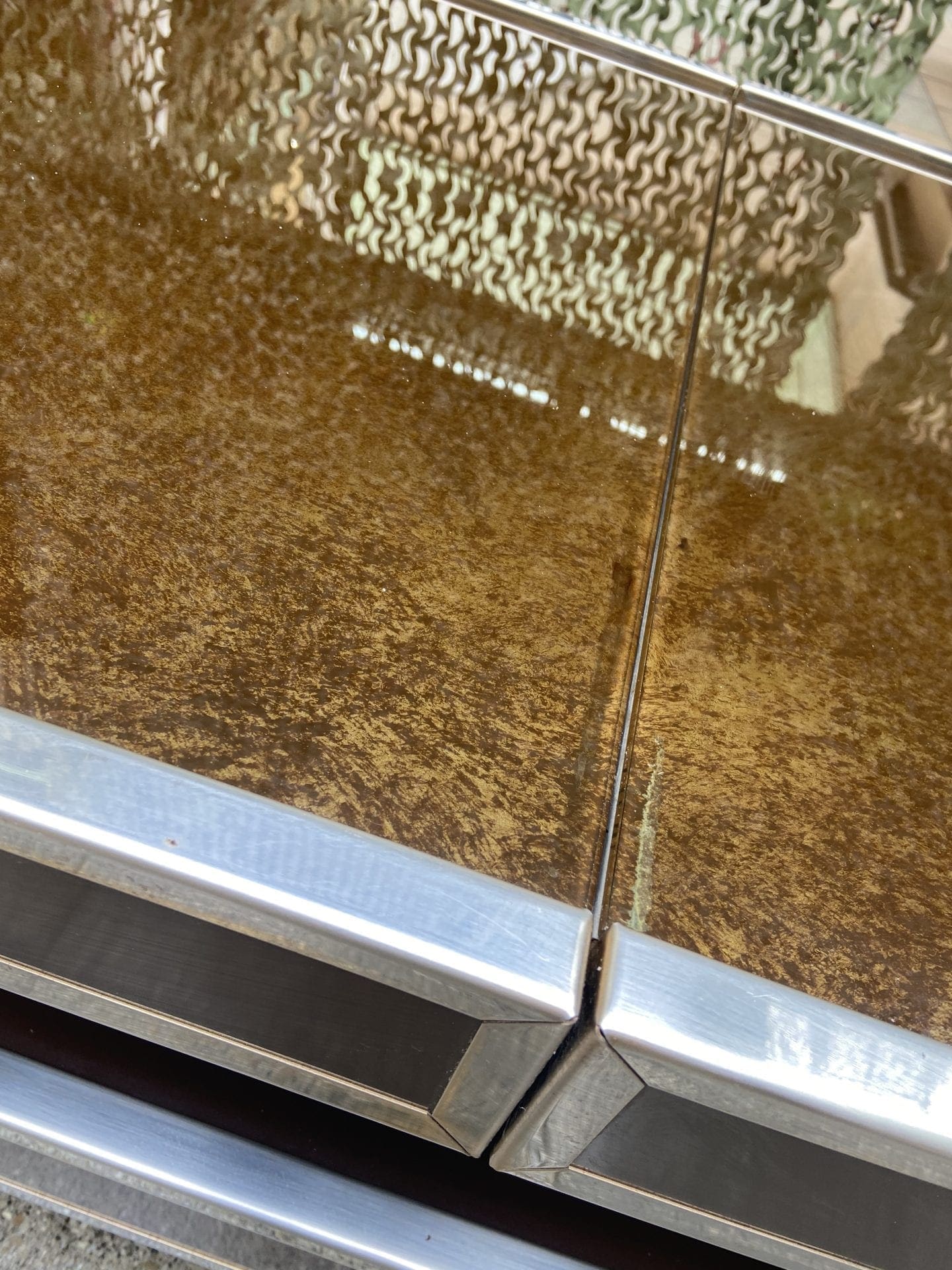 Willy Rizzo – Double table bar basse 