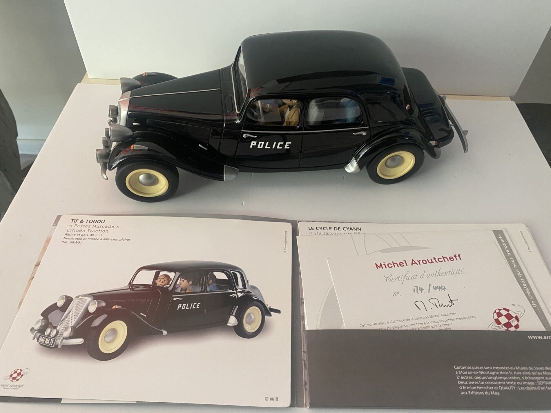 ARW01 Tif & Tondu Police – Voiture de Michel Aroutcheff