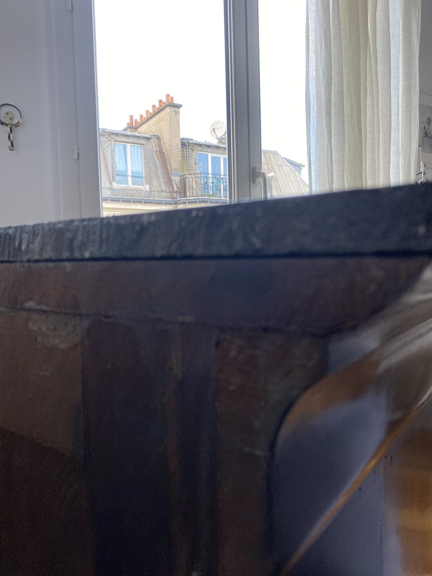 Commode Louis Philippe 19ème Siècle en Acajou | Marbre d&rsquo;Origine