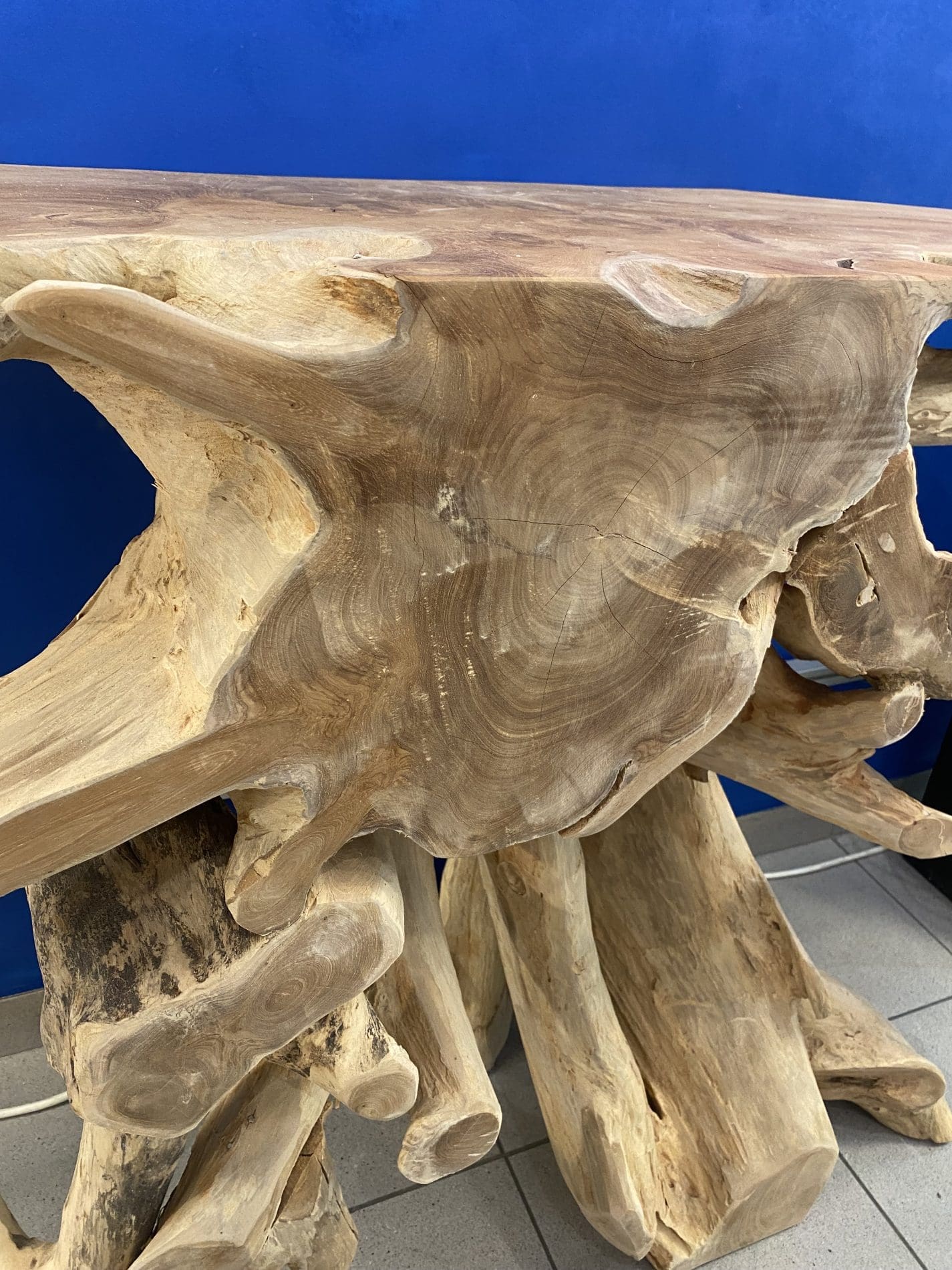 Console BALi en Teck Massif Vintage – Élégance Naturelle & Durabilité Exceptionnelle