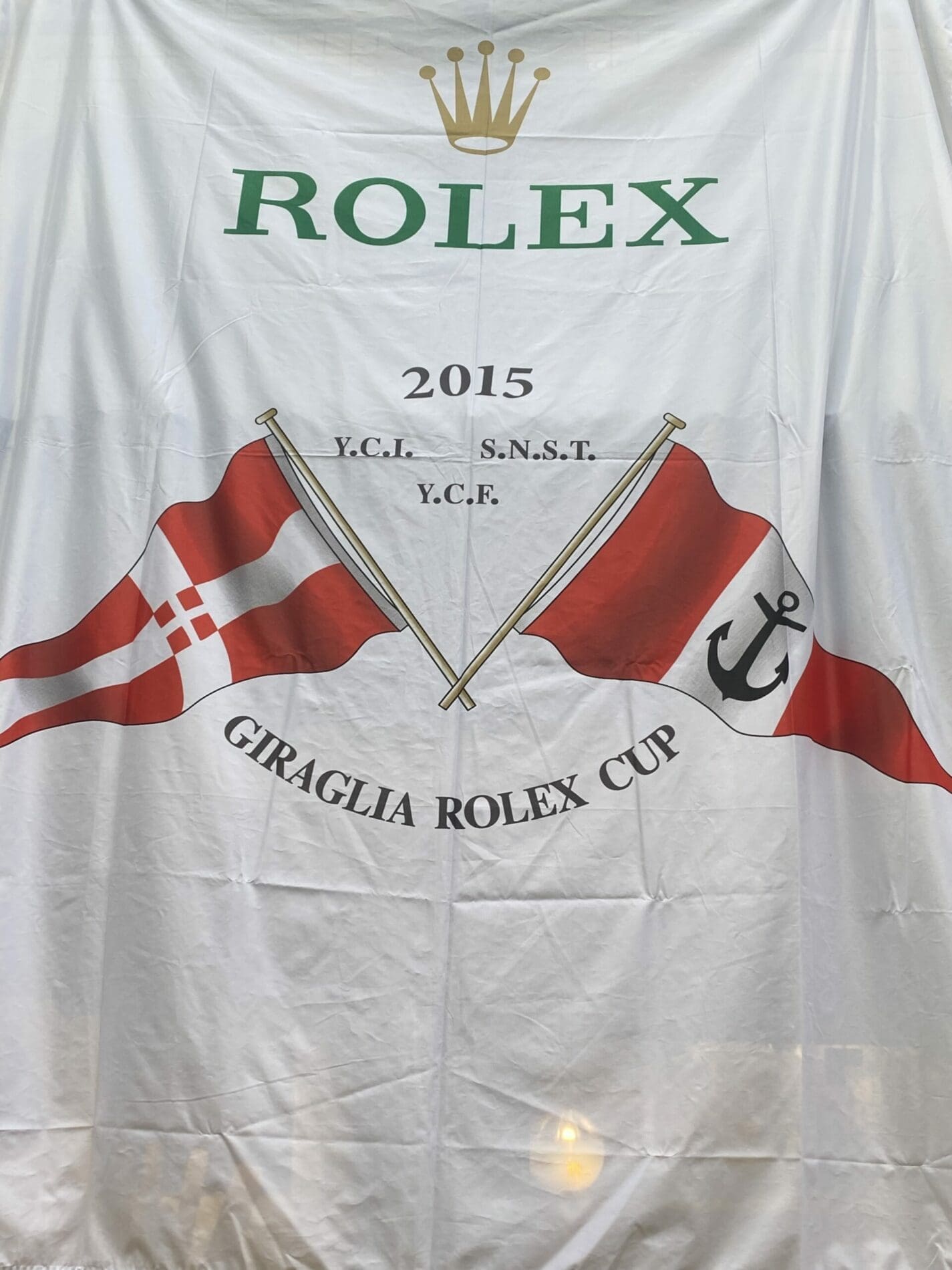 Grand drapeau Rolex en nylon – Giraglia Rolex Cup