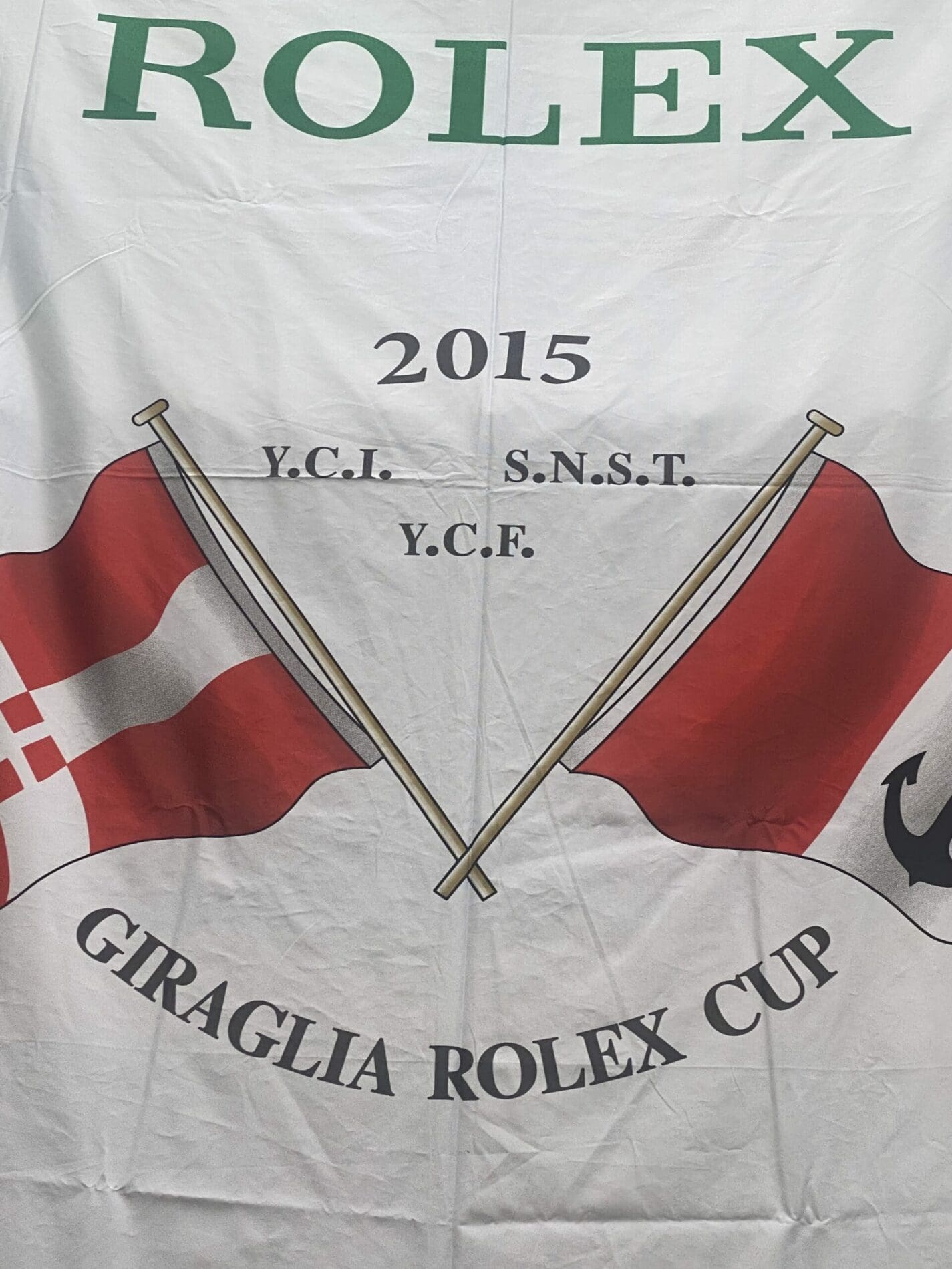 Grand drapeau Rolex en nylon – Giraglia Rolex Cup