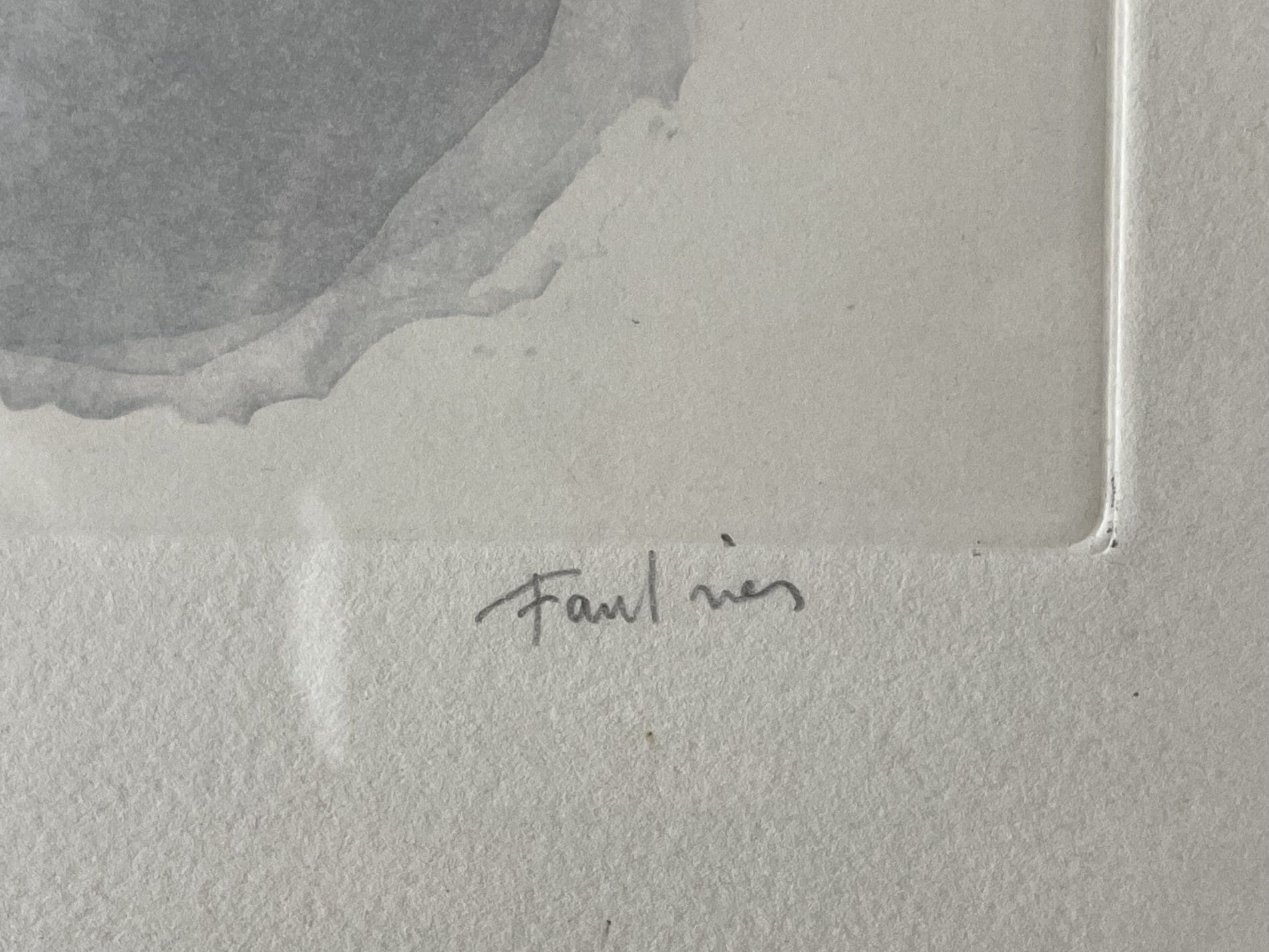 « Paysage labouré » de Jean Fautrier – Aquatinte d&rsquo;Exception Signée