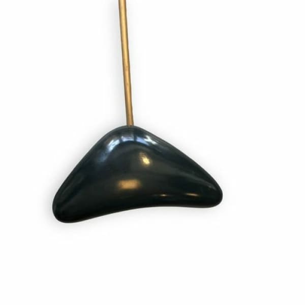 Georges Jouve – Porte-manteau mural vintage à trois patères (1955)