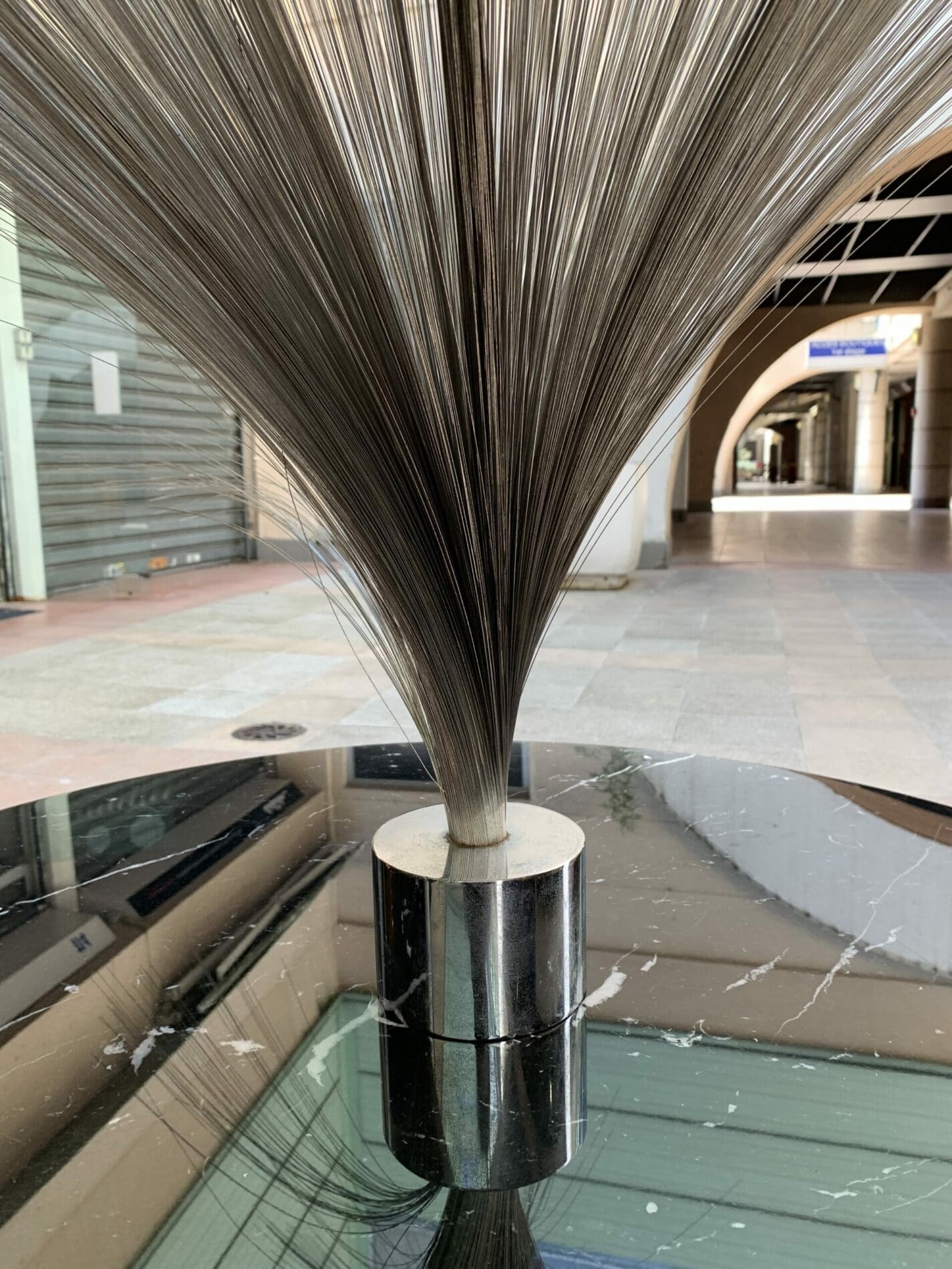 Sculpture cinétique « Spray » – Jean Camuset