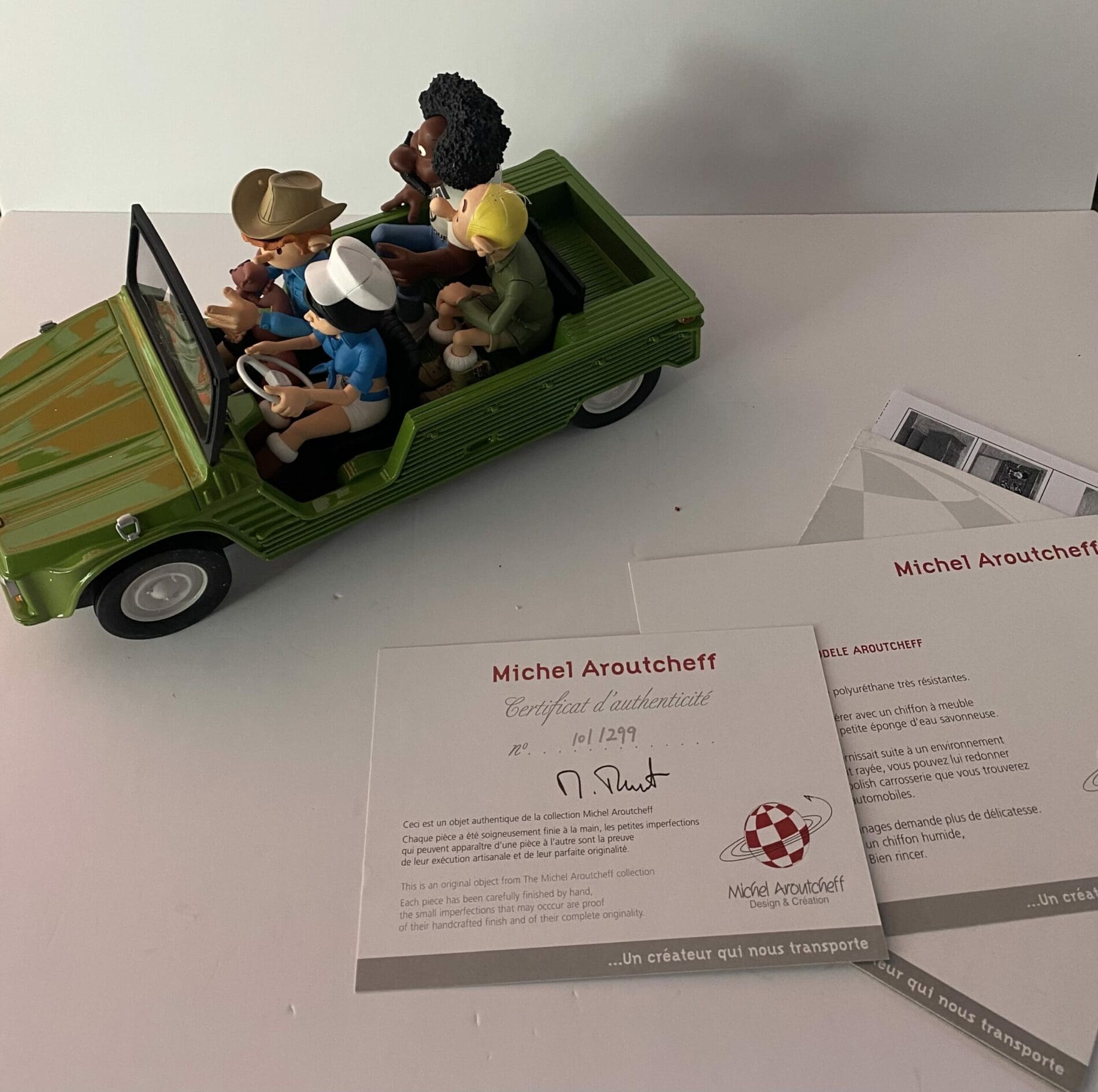 Spirou et Fantasio – Voiture Aroutcheff ARS10 – Citroën « Le gri-gri du Nikolo-Koba