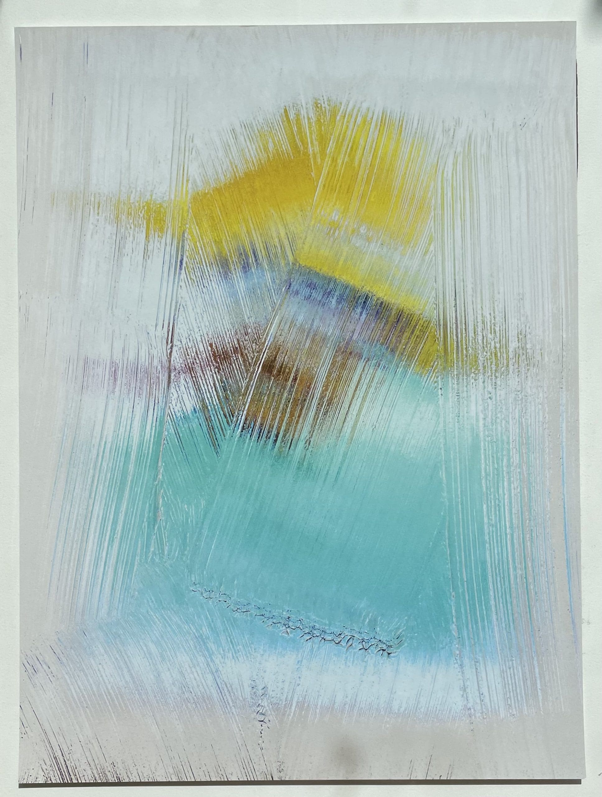 Bertrand Lavier, « Réflexion sur le &lsquo;Self-Portrait&rsquo; de Vincent Van Gogh » (2014)