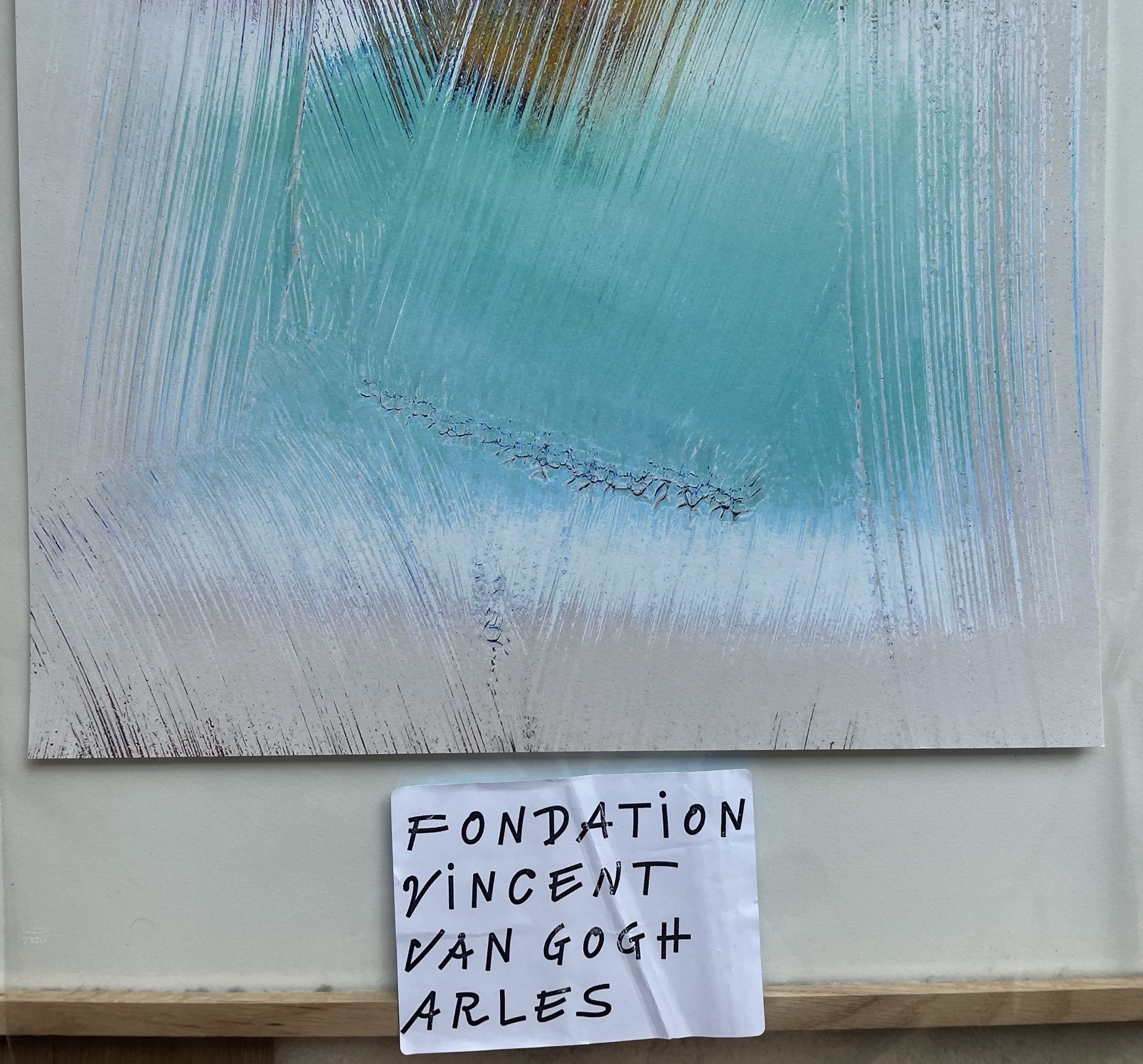 Bertrand Lavier, « Réflexion sur le &lsquo;Self-Portrait&rsquo; de Vincent Van Gogh » (2014)