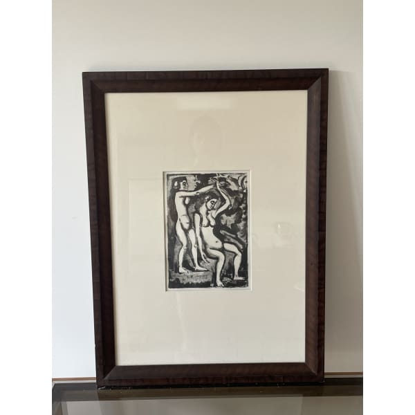 Lithographie de Georges Rouault, 1933 – « Les Fleurs du Mal »