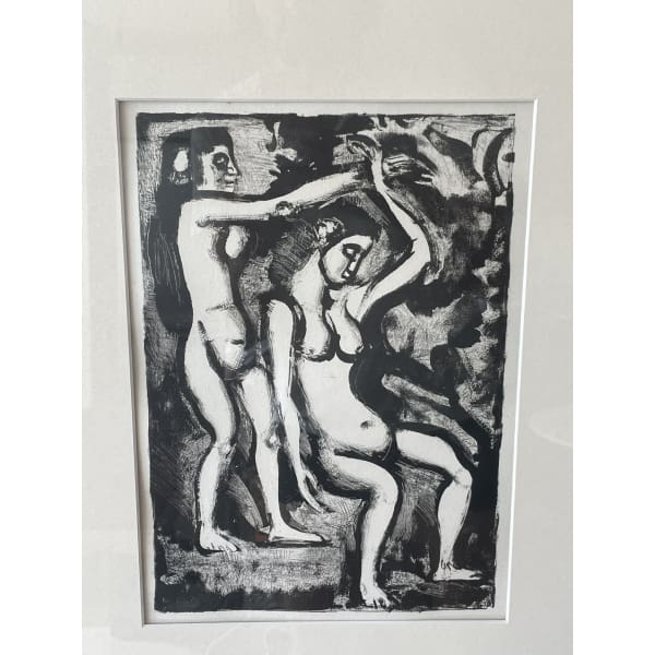 Lithographie de Georges Rouault, 1933 – « Les Fleurs du Mal »
