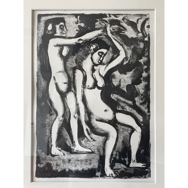 Lithographie de Georges Rouault, 1933 – « Les Fleurs du Mal »