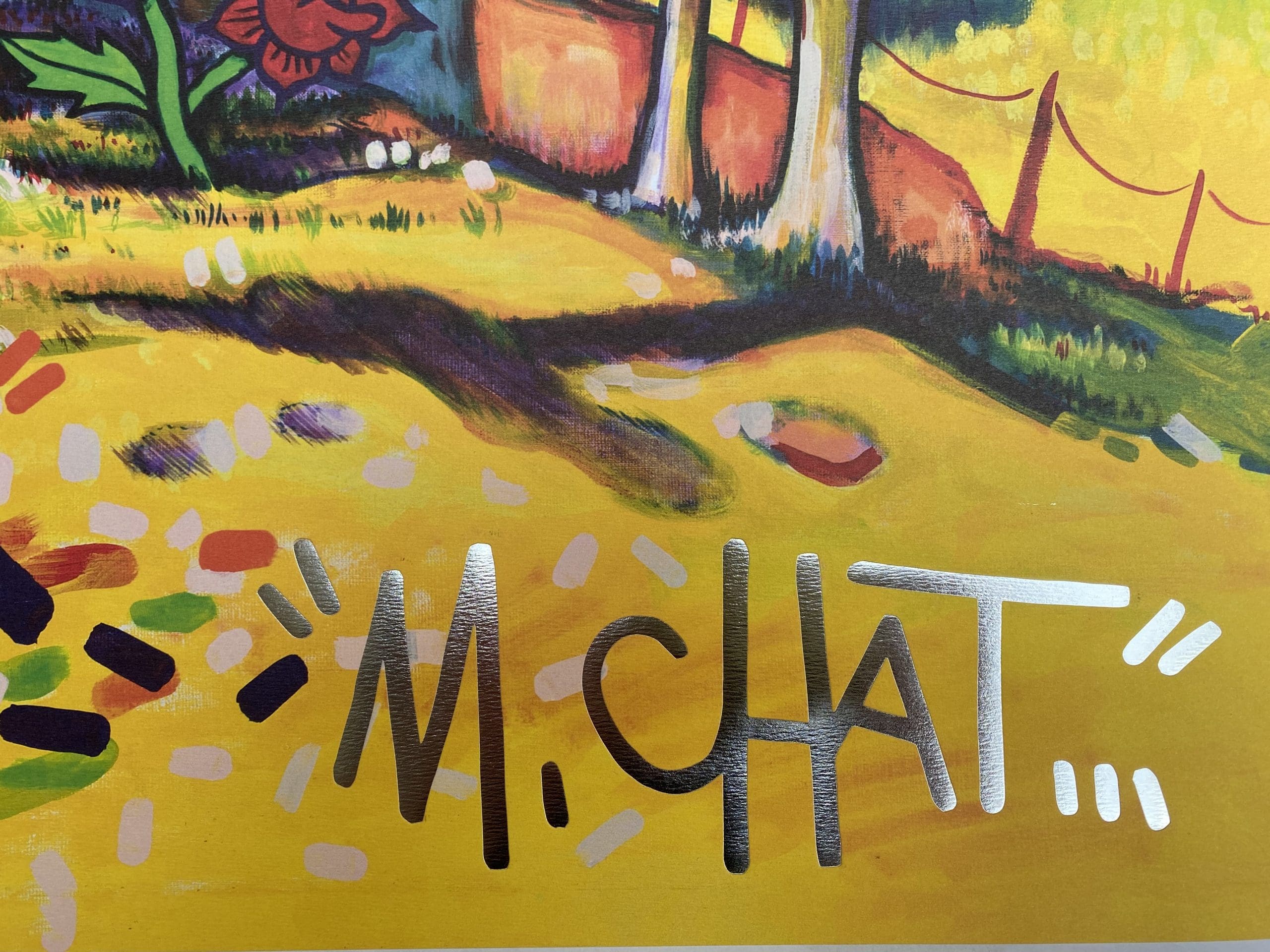 M.Chat – Le Chat Braque – Sérigraphie sur Papier Édition Limitée 2021