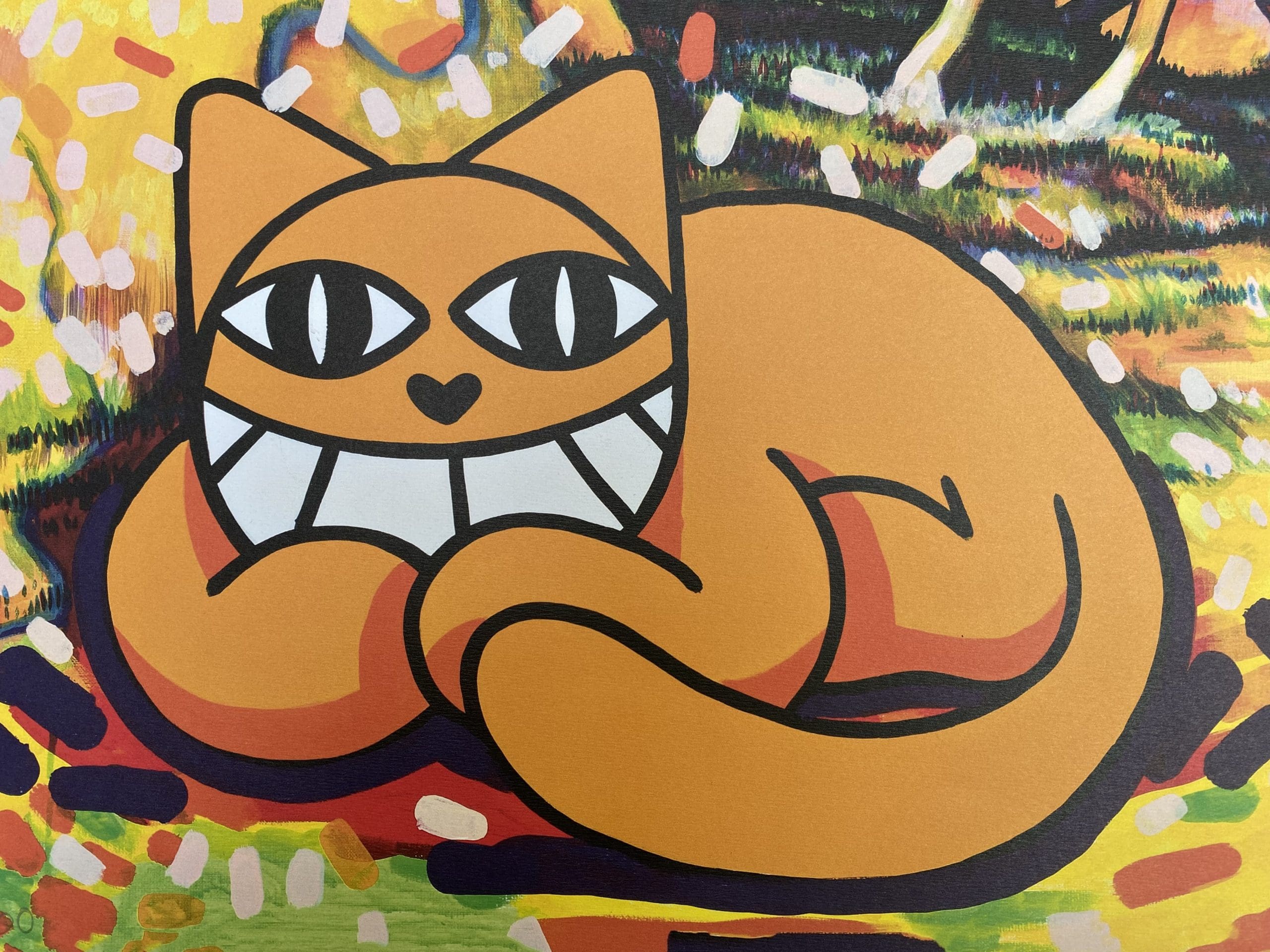 M.Chat – Le Chat Braque – Sérigraphie sur Papier Édition Limitée 2021