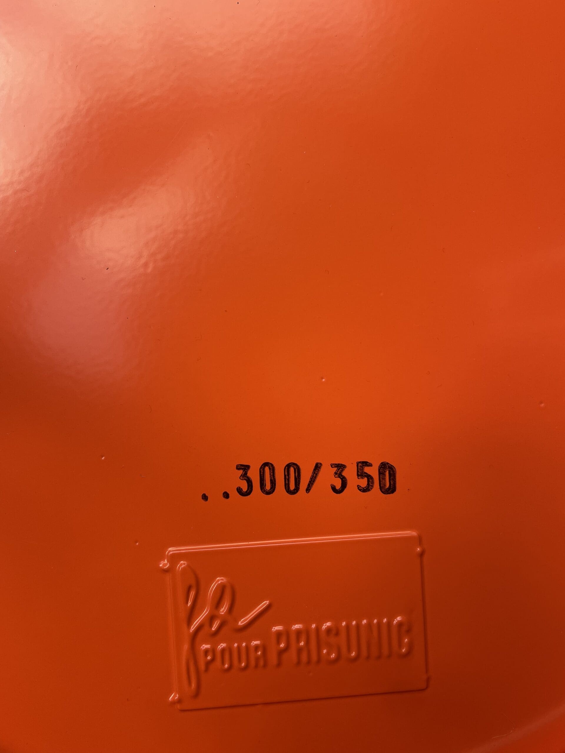 Gae Aulenti – Tabourets/Basses Tables Laquées Orange