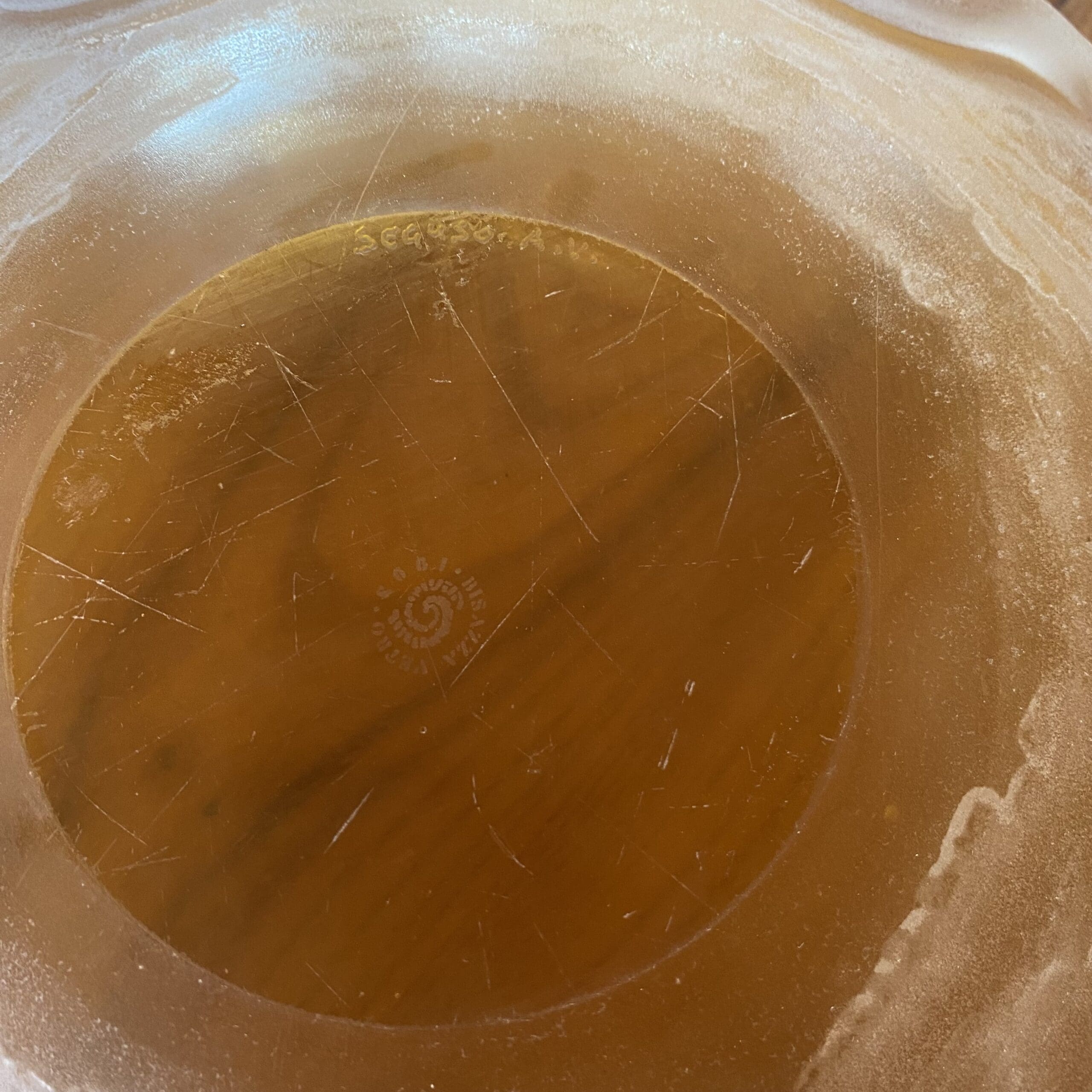 Coupe en Verre de Murano Seguso