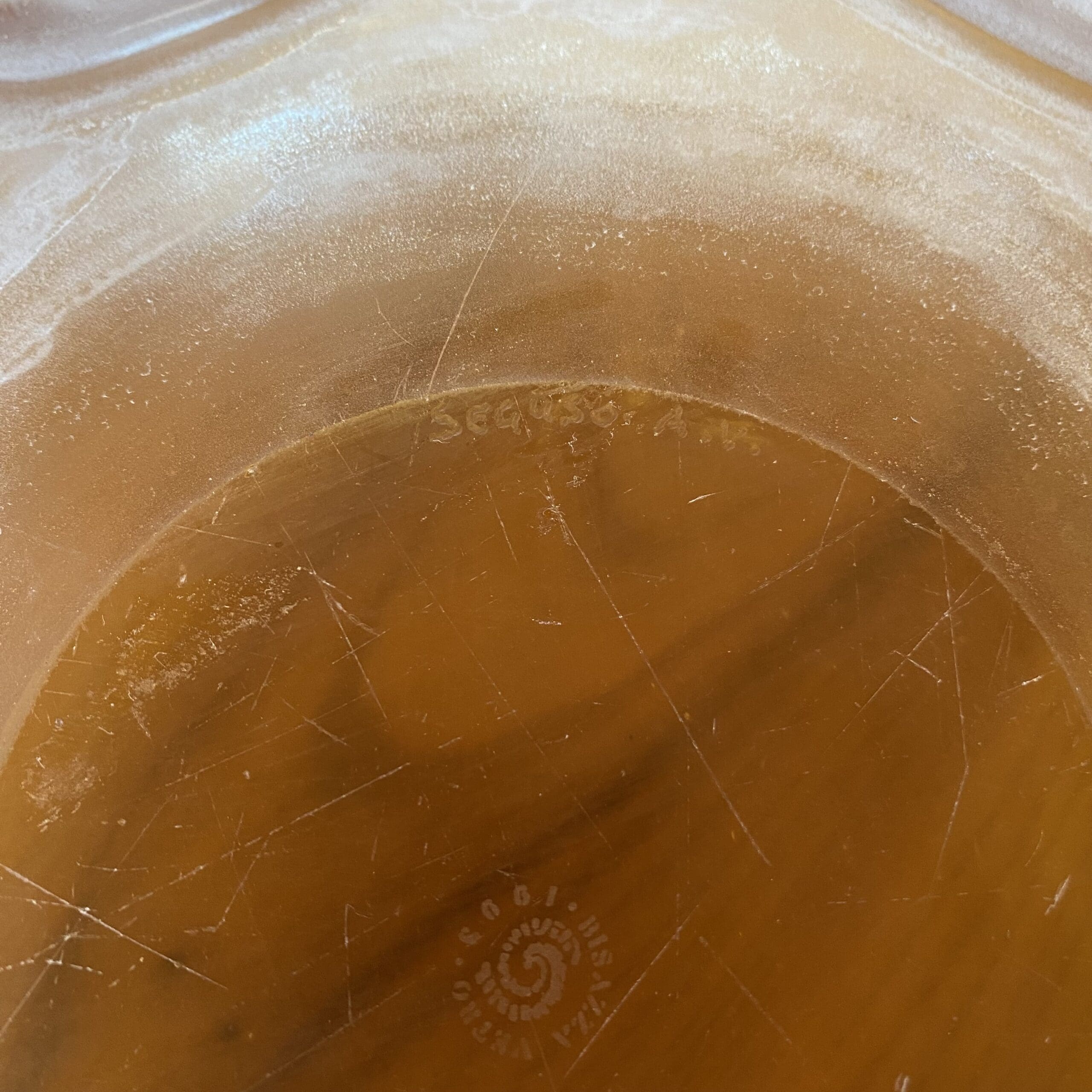 Coupe en Verre de Murano Seguso