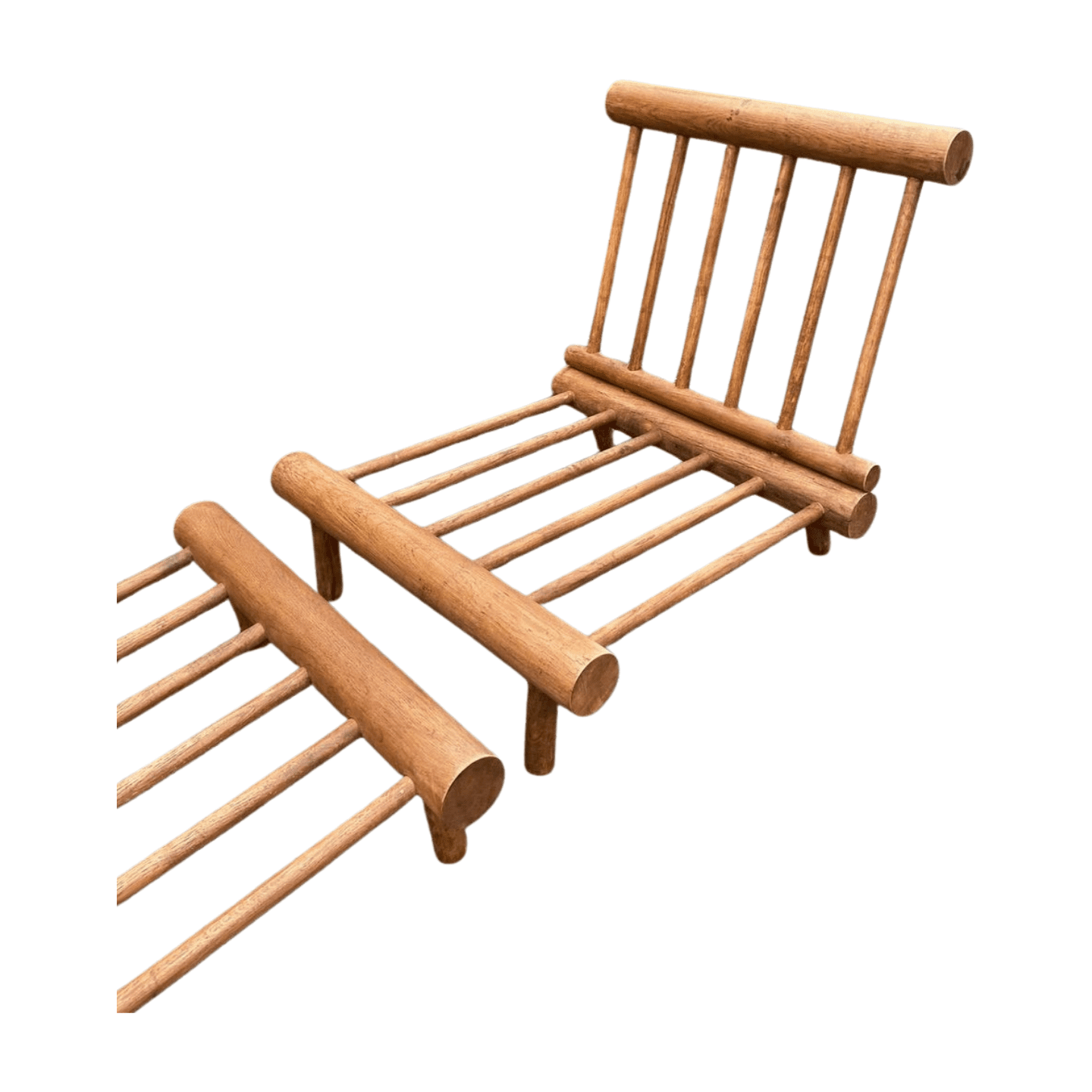 Paire de chauffeuses Charlotte Perriand – Résidence La Cachette, Les Arcs 1600 – Circa 1960