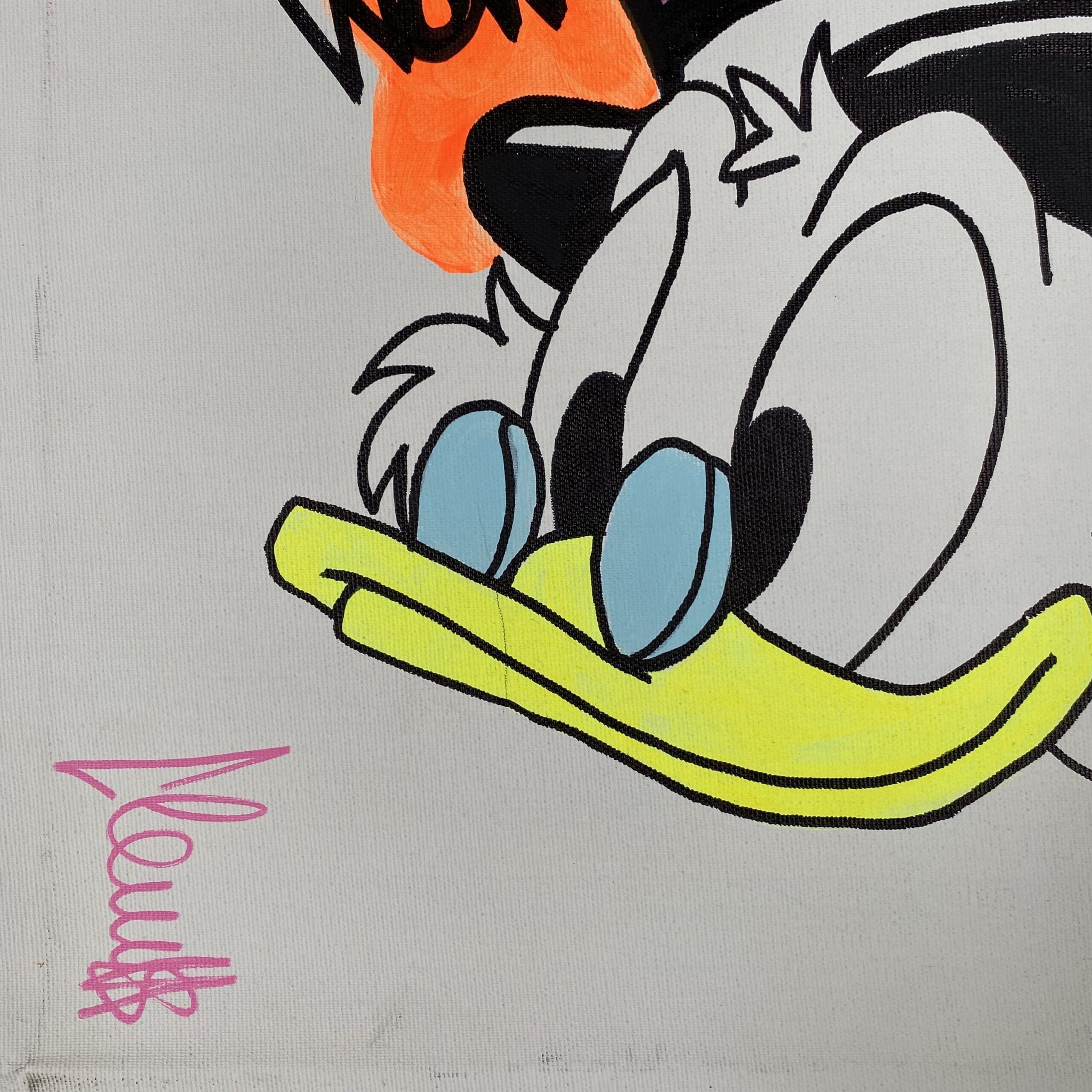 4 Fab Picsou » par Clems : Quadriptyque Iconique de l&rsquo;Art Urbain