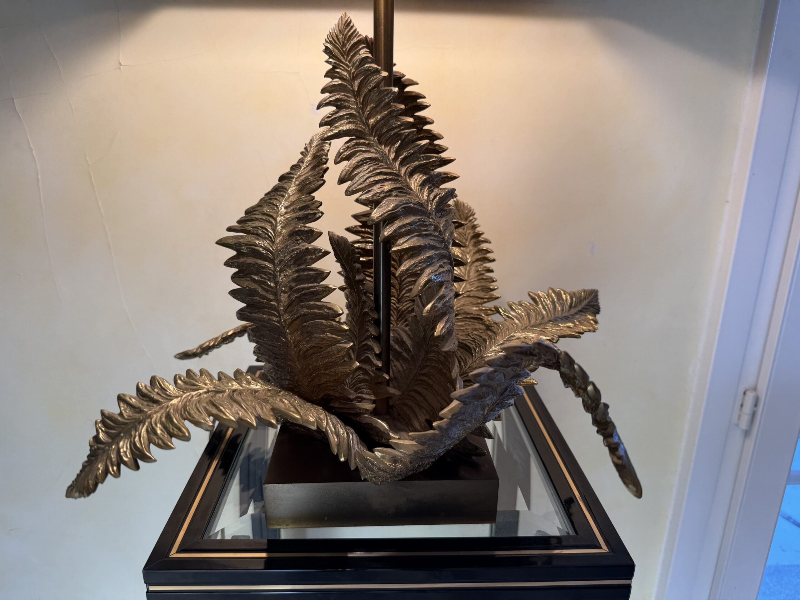 Lampe Fougère de Chrystiane Charles : Un Chef-d&rsquo;œuvre de la Maison Charles des Années 70