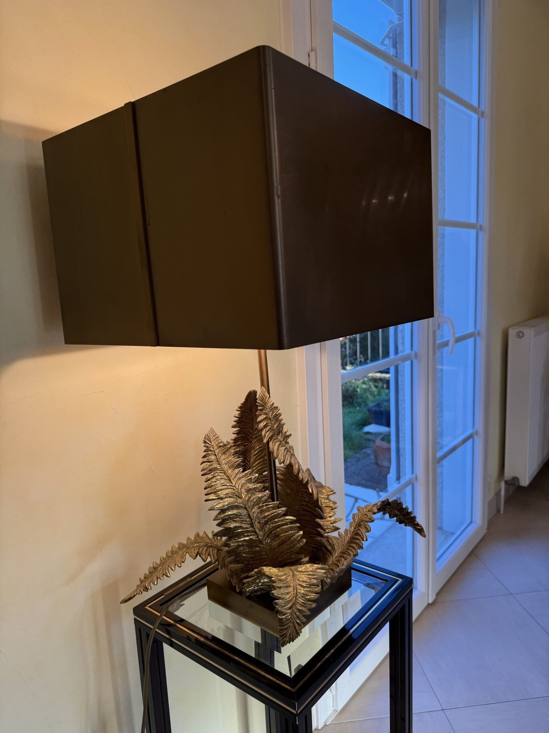 Lampe Fougère de Chrystiane Charles : Un Chef-d&rsquo;œuvre de la Maison Charles des Années 70