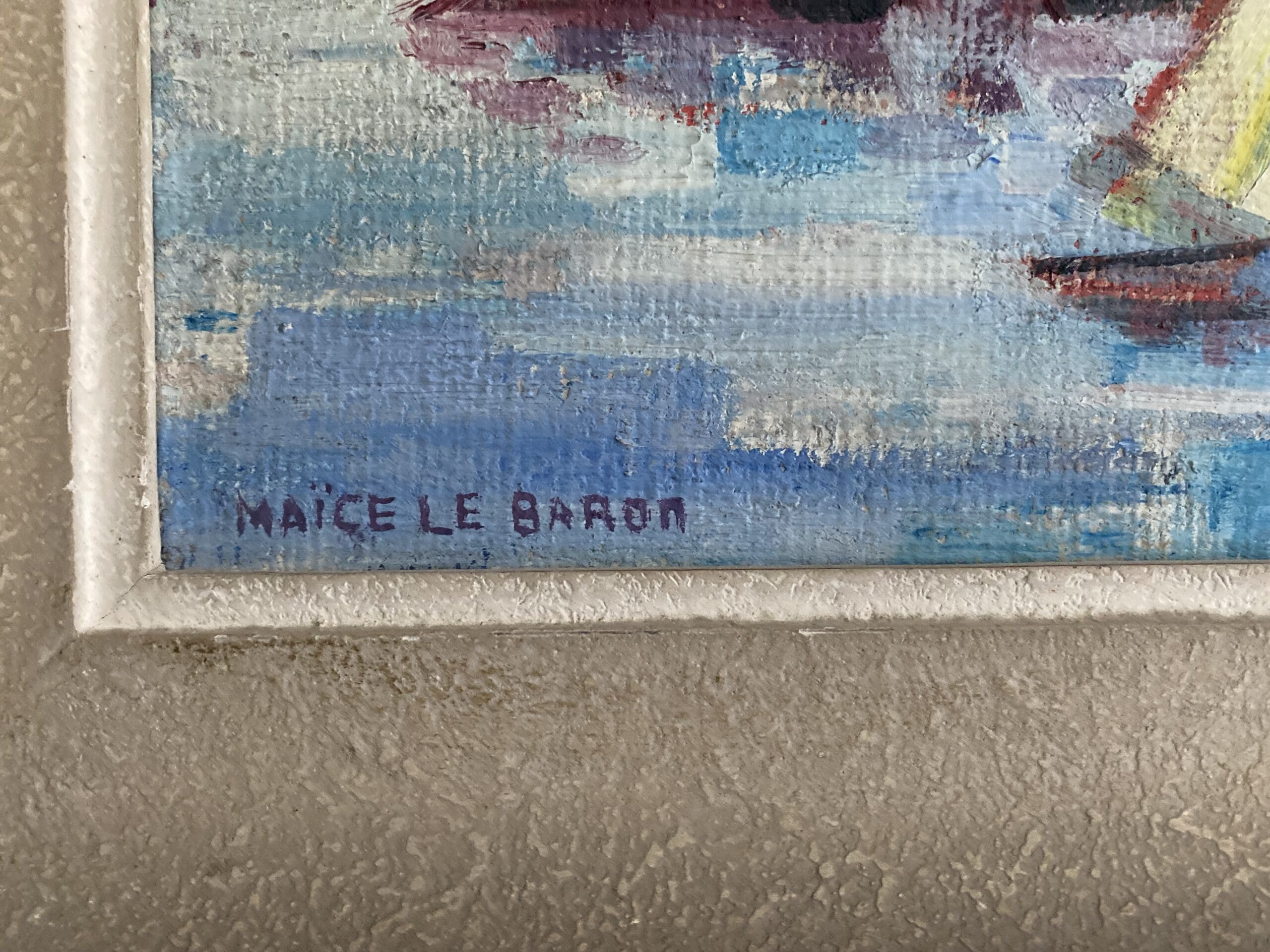 « Rochers à Port… » par Maïce le Baron : Un Joyau du Paysage Côtier Français