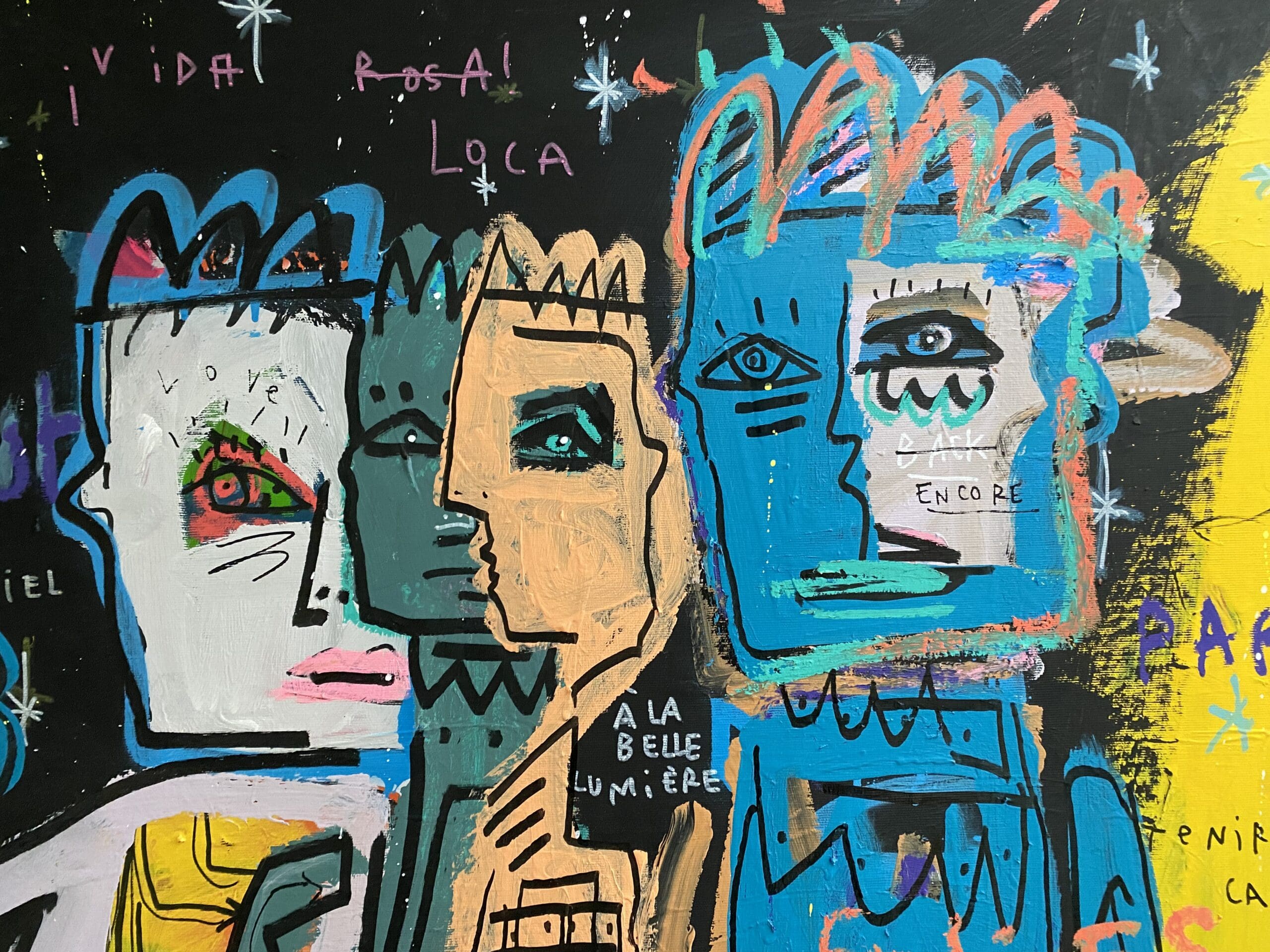 « Pas grand chose à dire » – Une Œuvre Captivante de Jazzu, Artiste Émergent du Marché de l&rsquo;Art