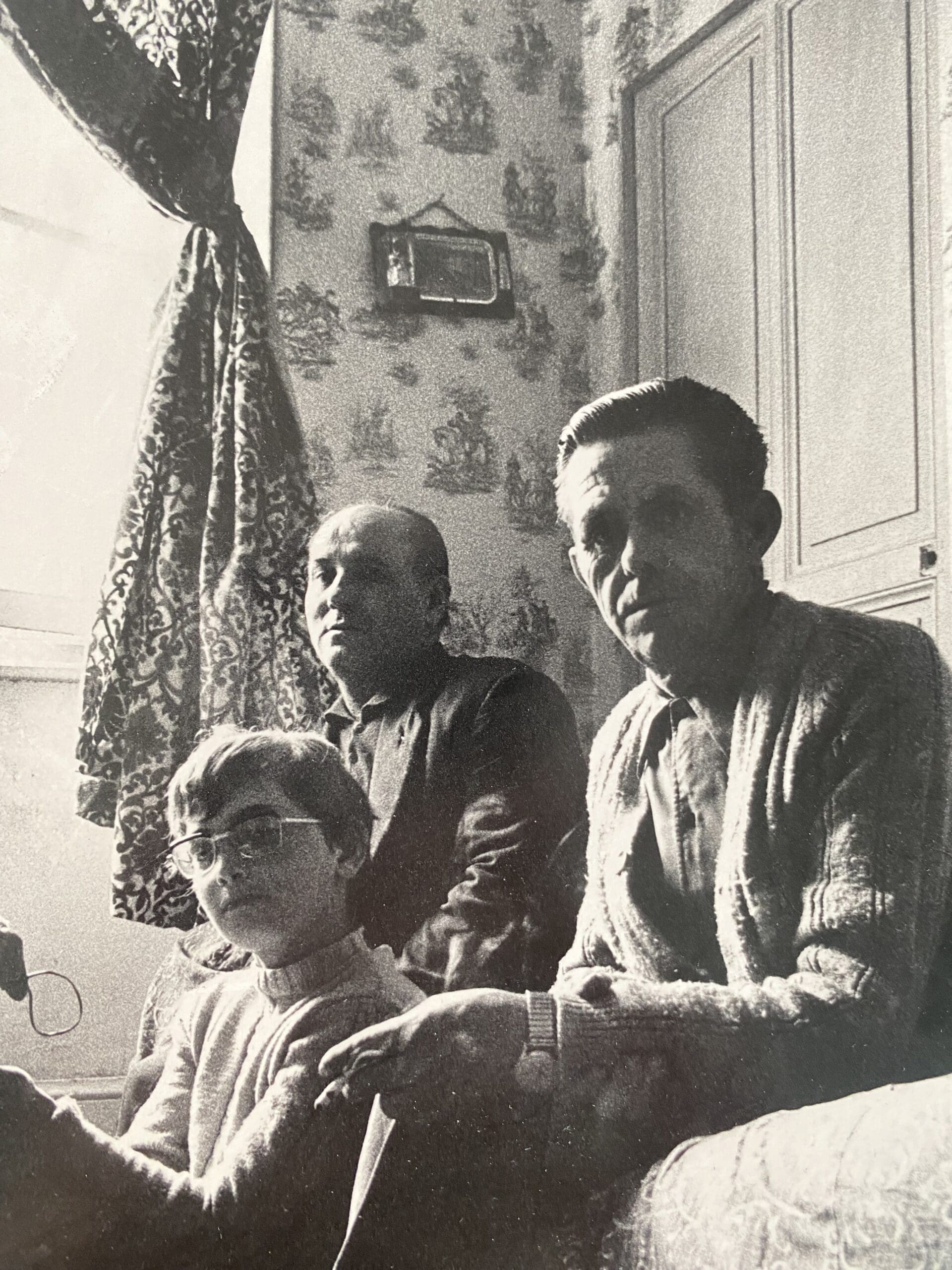 « Scène de famille » par Bernard Guéry, 1970