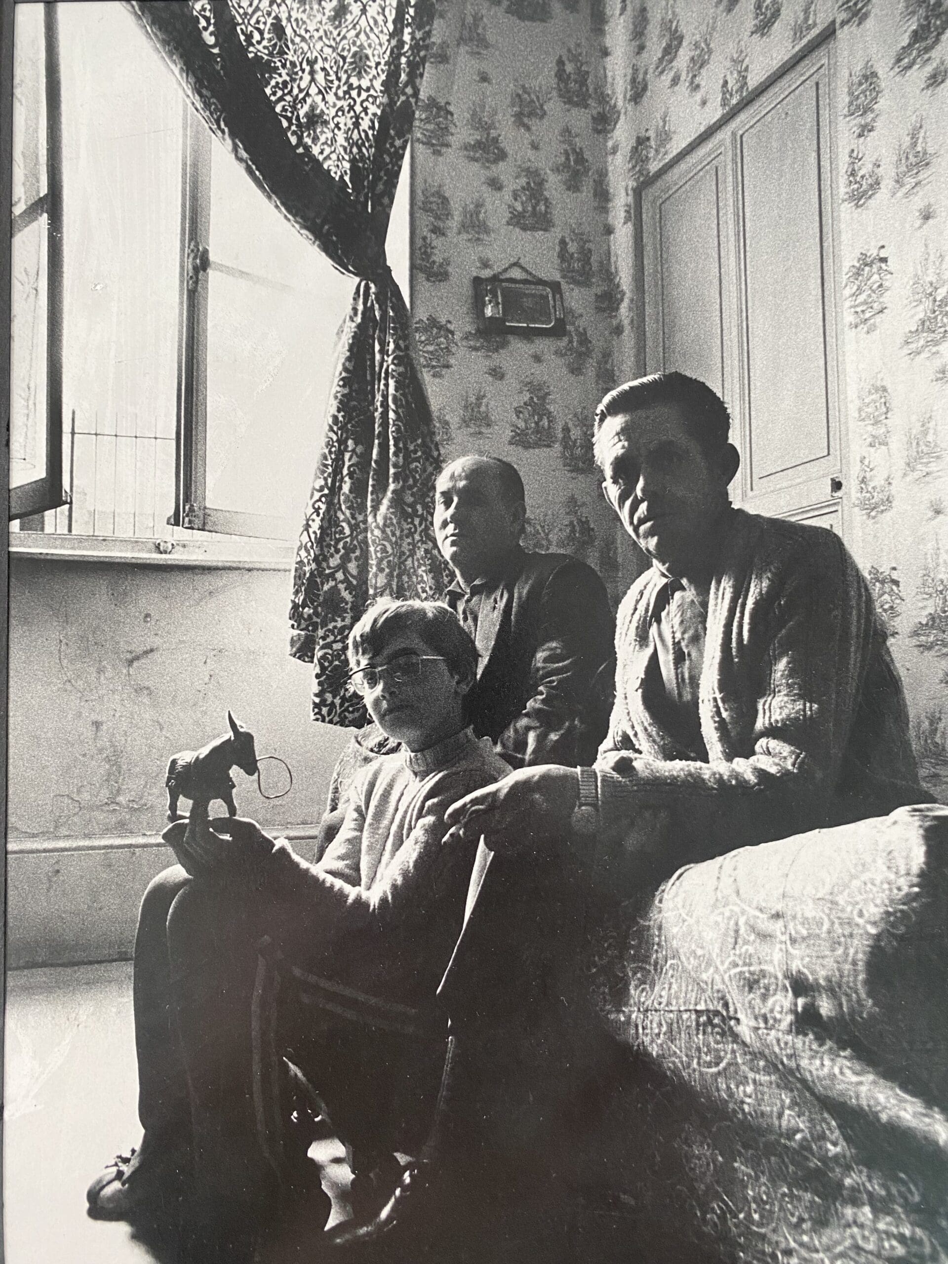 « Scène de famille » par Bernard Guéry, 1970