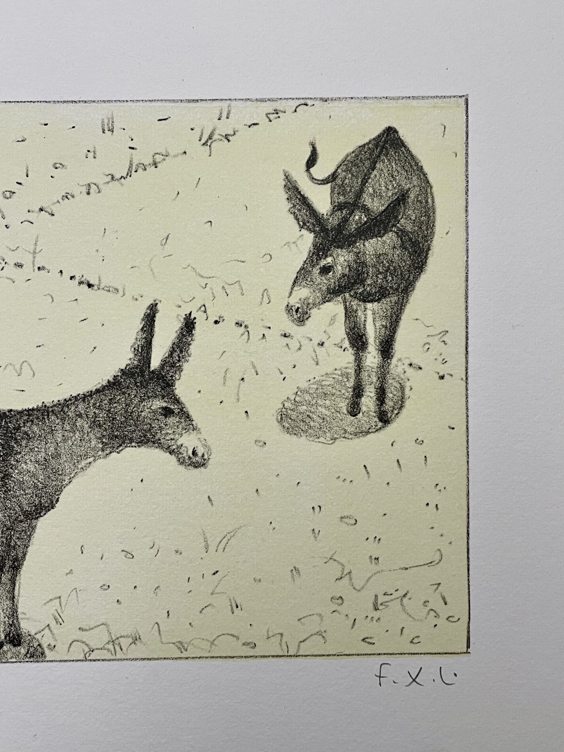 « Les Ânes » par François-Xavier Lalanne : Une Réflexion Poétique sur l&rsquo;Intelligence Animale