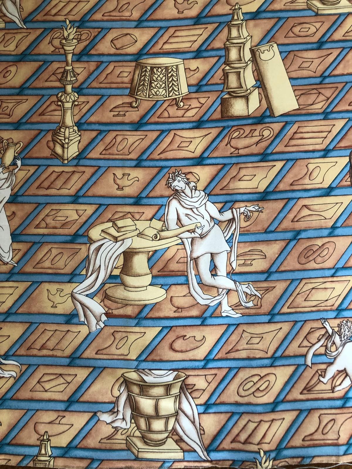 « Conversazione Classica » par Gio Ponti : Chef-d&rsquo;œuvre du Design Textile Italien