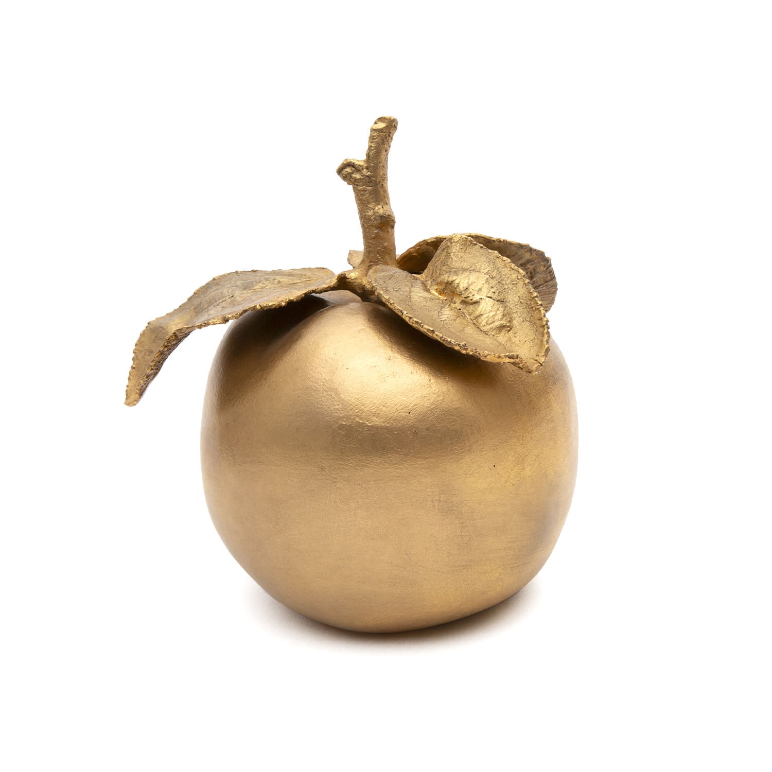 Sculpture Claude Lalanne : Pomme Bouche en bronze doré – Édition Artcurial