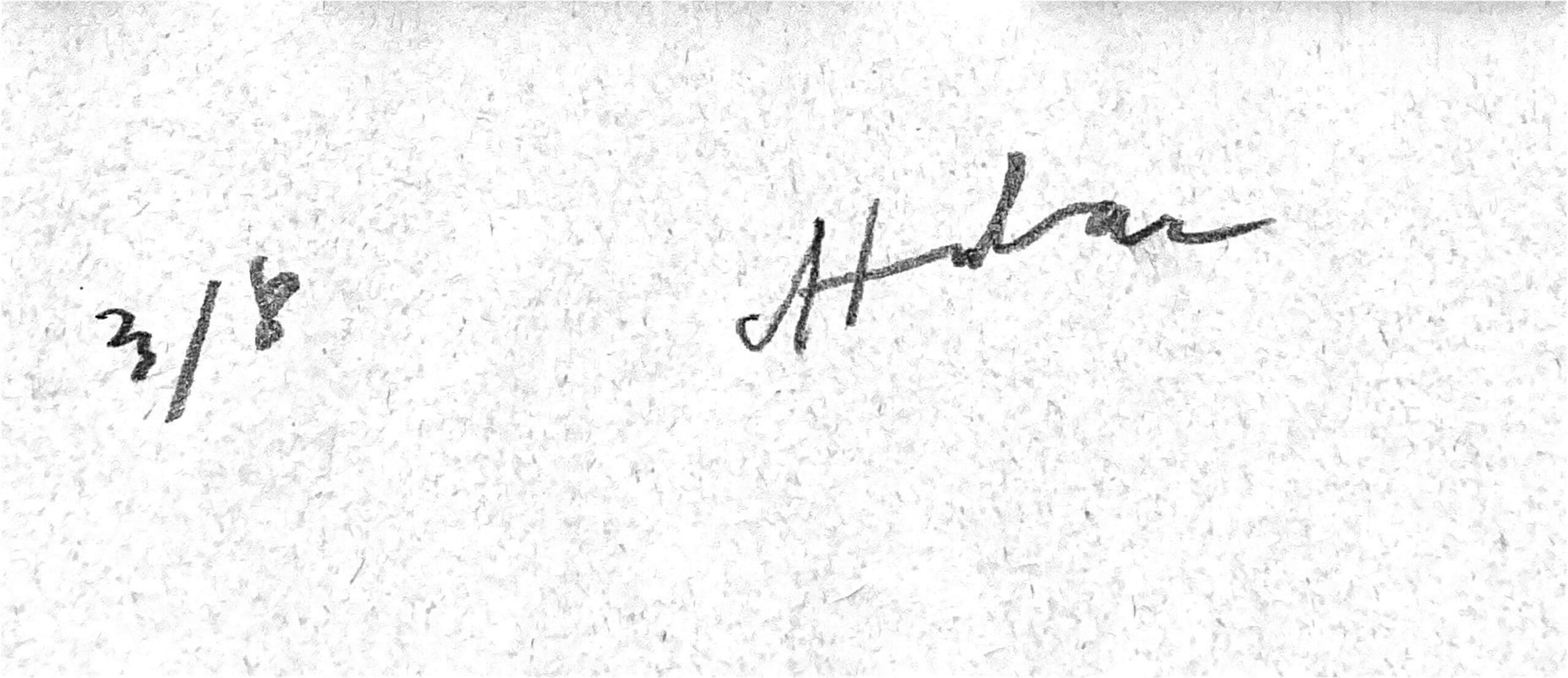 Collage d&rsquo;Albert Chubac – Œuvre Signée et Numérotée