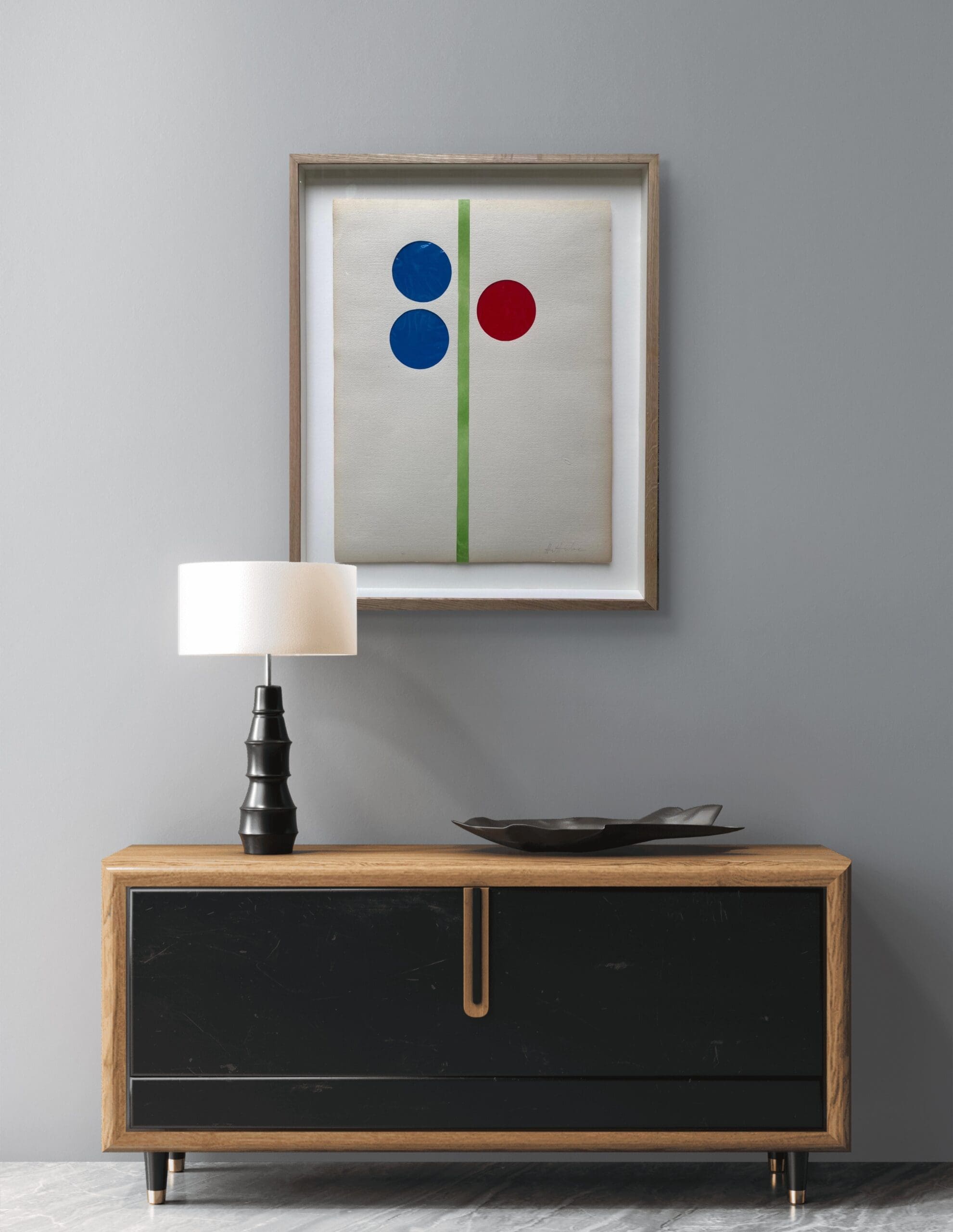 Composition en Plastique Froissé par Albert Chubac – Circa 1960-70